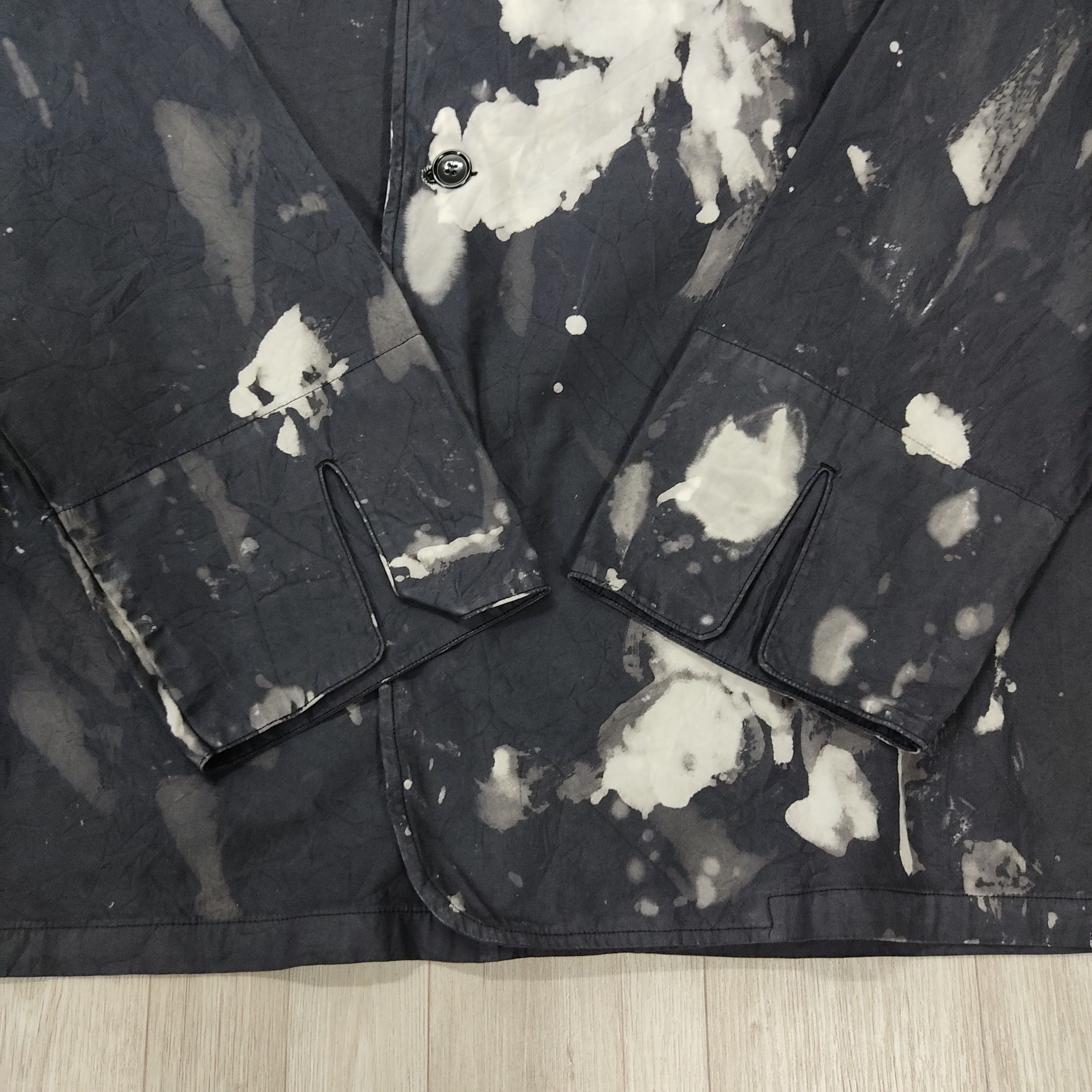 Japanese Brand JOURNAL STANDARD TRISECT 2 Tie-dyed Paint Junk Cook Jacket Size US L / EU 52-54 / 3 - 8 Thumbnail