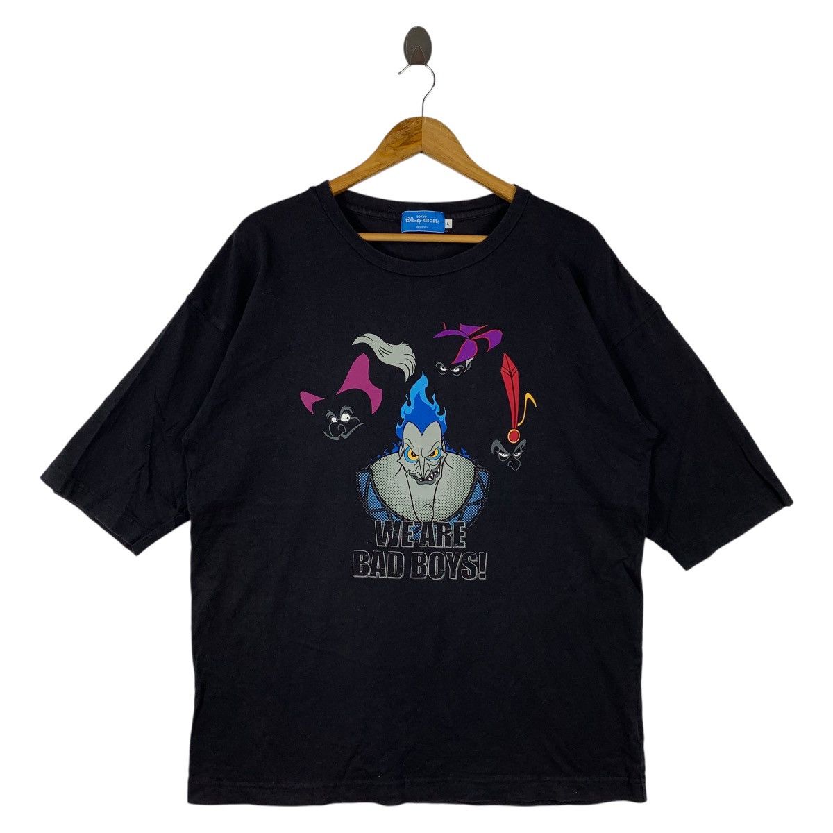 Disney Vintage HERCULES HADES We are bad boys walt disney tee Size US L / EU 52-54 / 3 - 1 Thumbnail