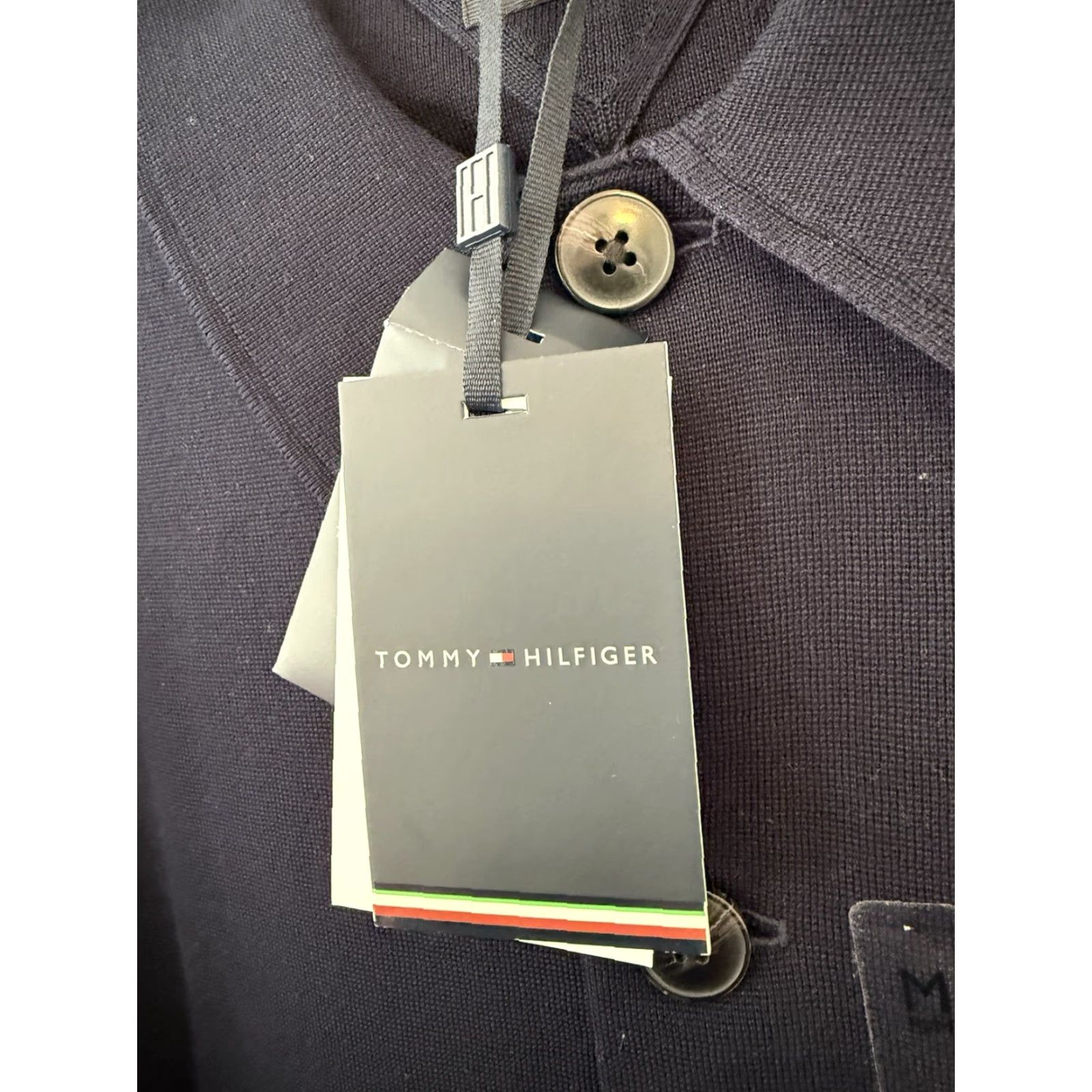 Tommy Hilfiger Tommy Hilfiger Shirt Mens M Regular Blue Cotton Button Front Collared Long Sleeve NWT Vintage No Size US M / EU 48-50 / 2 - 5 Thumbnail