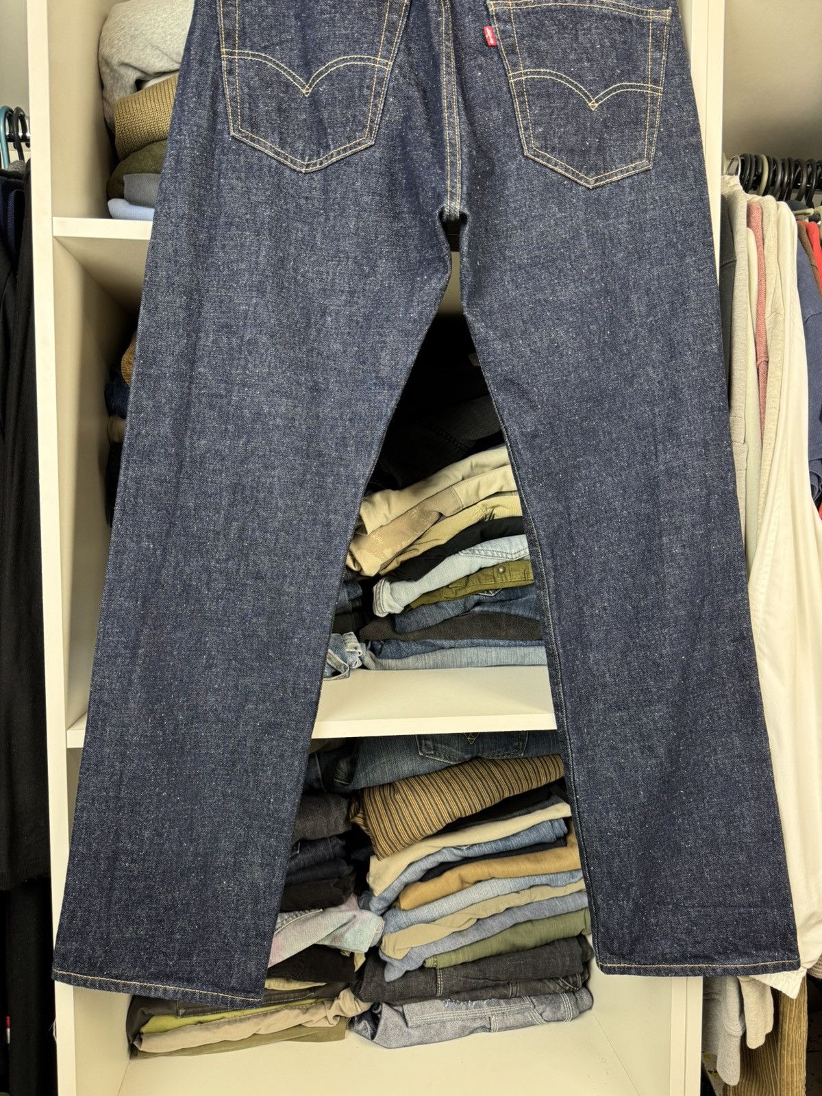 Levi's Levi's 501 Premium Selvedge Denim Jeans W32 L30 Size US 32 / EU 48 - 20 Thumbnail