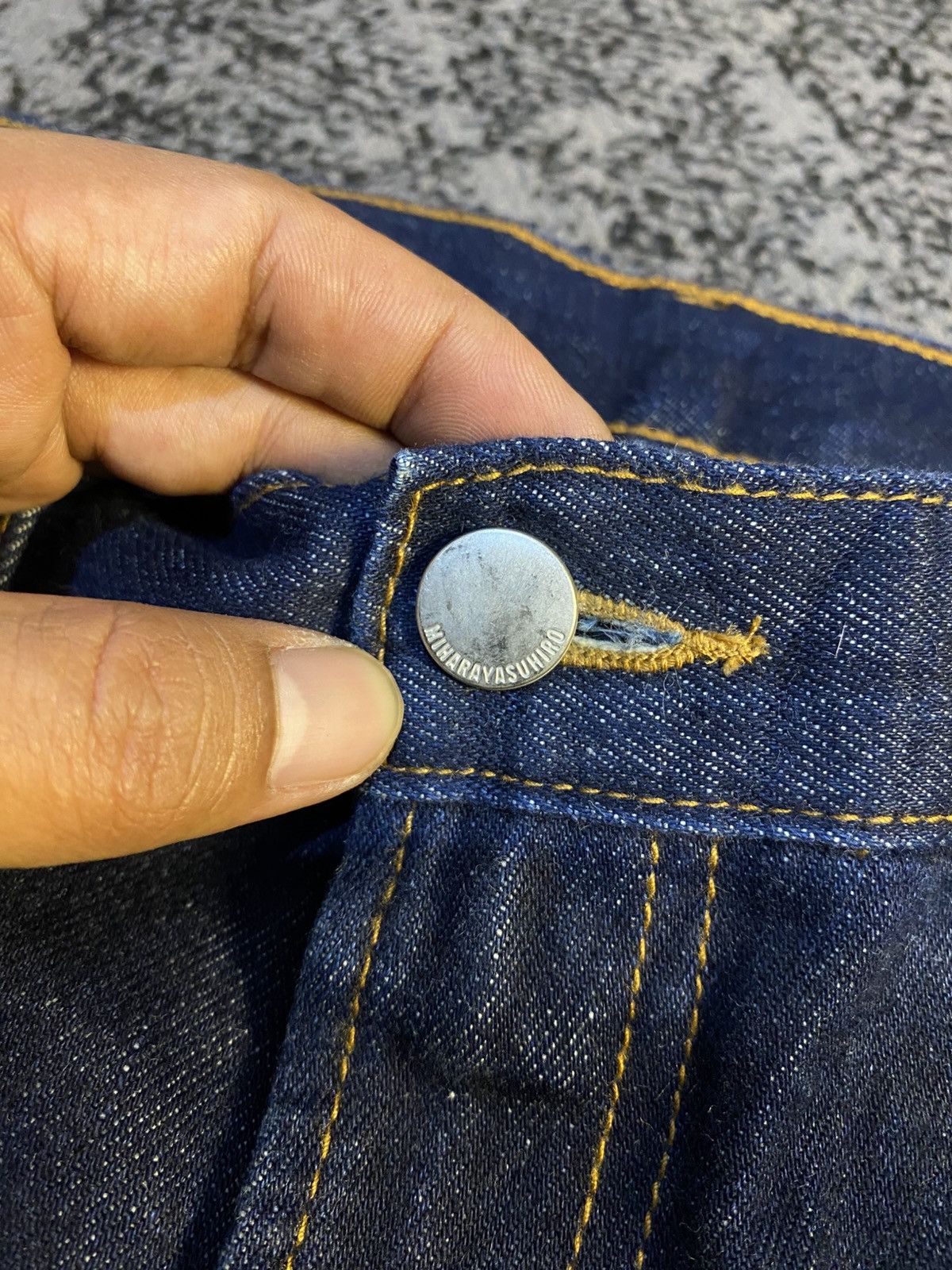 Kapital 2000s Maison Mihara Yasuhiro x GU Good Inspiration Jeans 🔥 Size US 31 - 4 Thumbnail