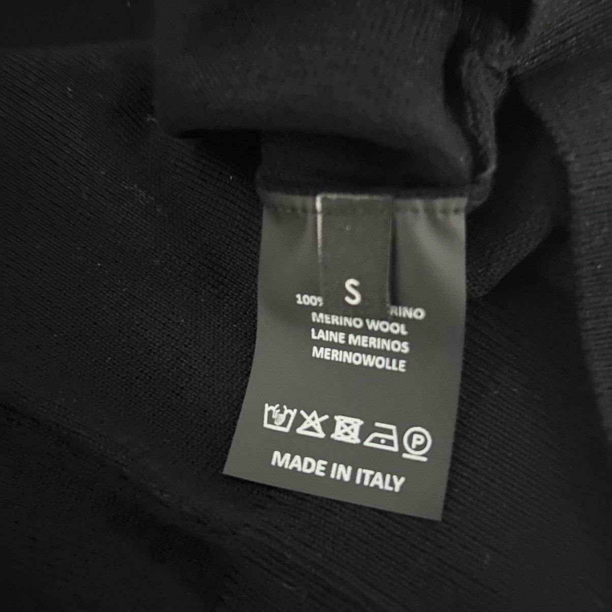 Raf Simons New Raf Simons Knit Polo L/S Wool Shirt Size S Size US S / EU 44-46 / 1 - 4 Thumbnail