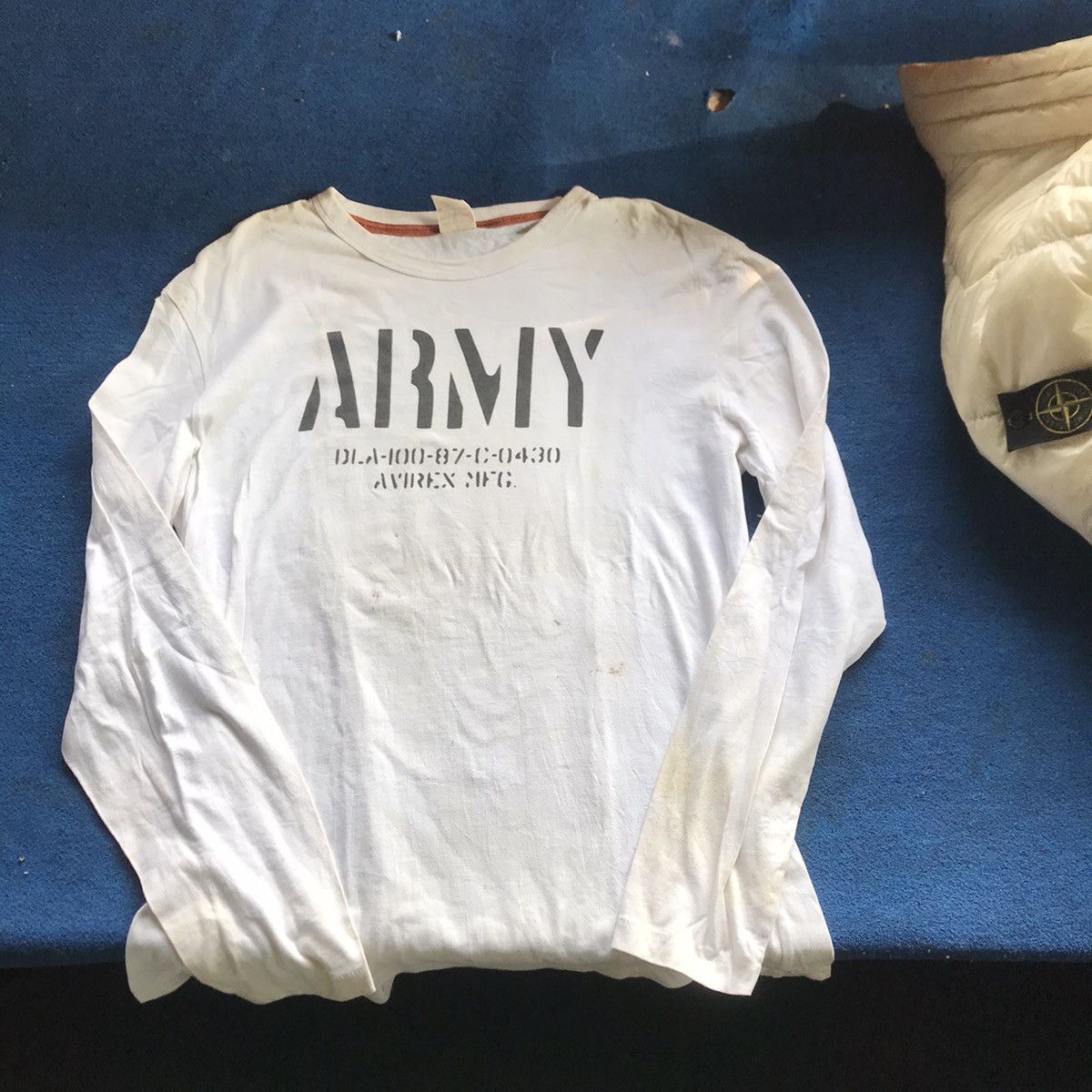 Avirex avirex Mfg army military Long Sleeves Tee tshirt sweater Size US XL / EU 56 / 4 - 12 Thumbnail