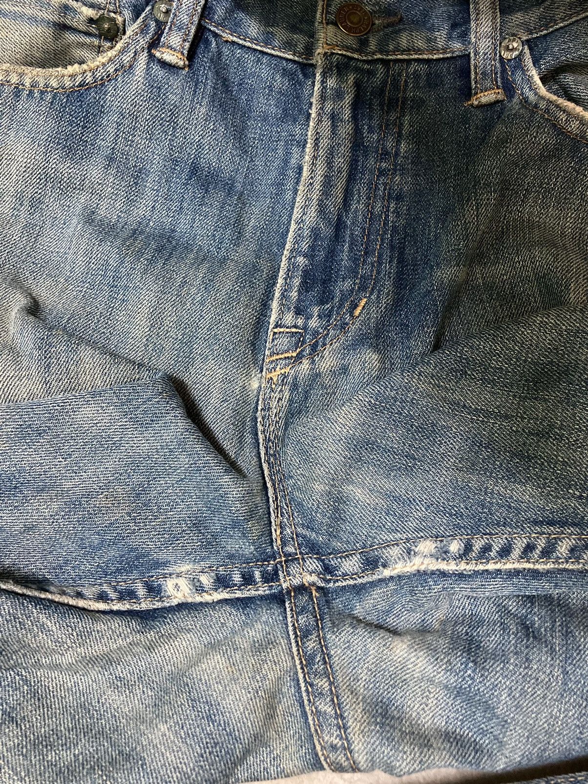 Polo Ralph Lauren Vintage Distressed Polo Ralph Lauren Classic Denim Size US 30 / EU 46 - 21 Thumbnail