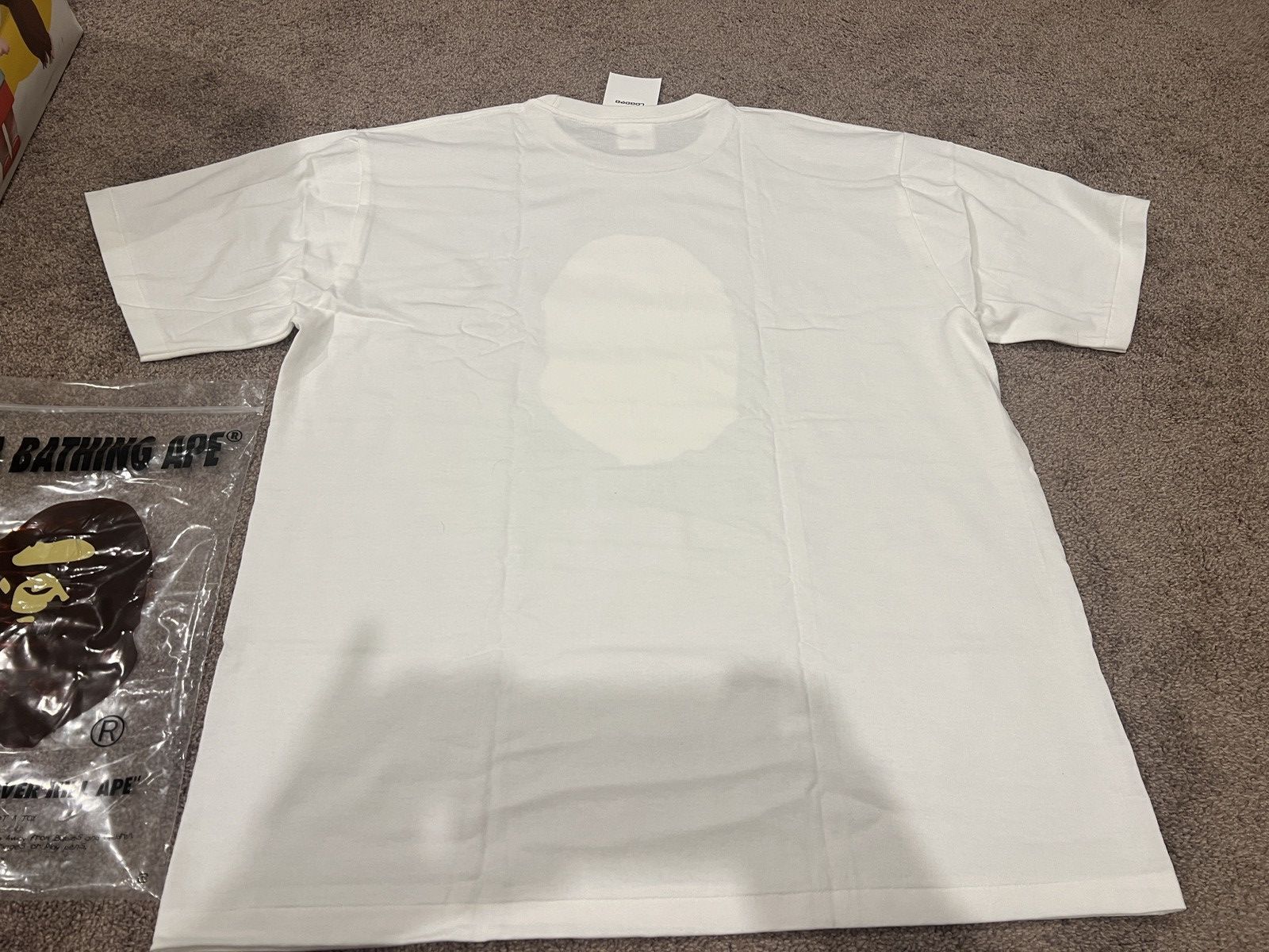 Bape Brand new A Bathing Ape Comic white Bape tee 3XL Size US XXL / EU 58 / 5 - 3 Thumbnail