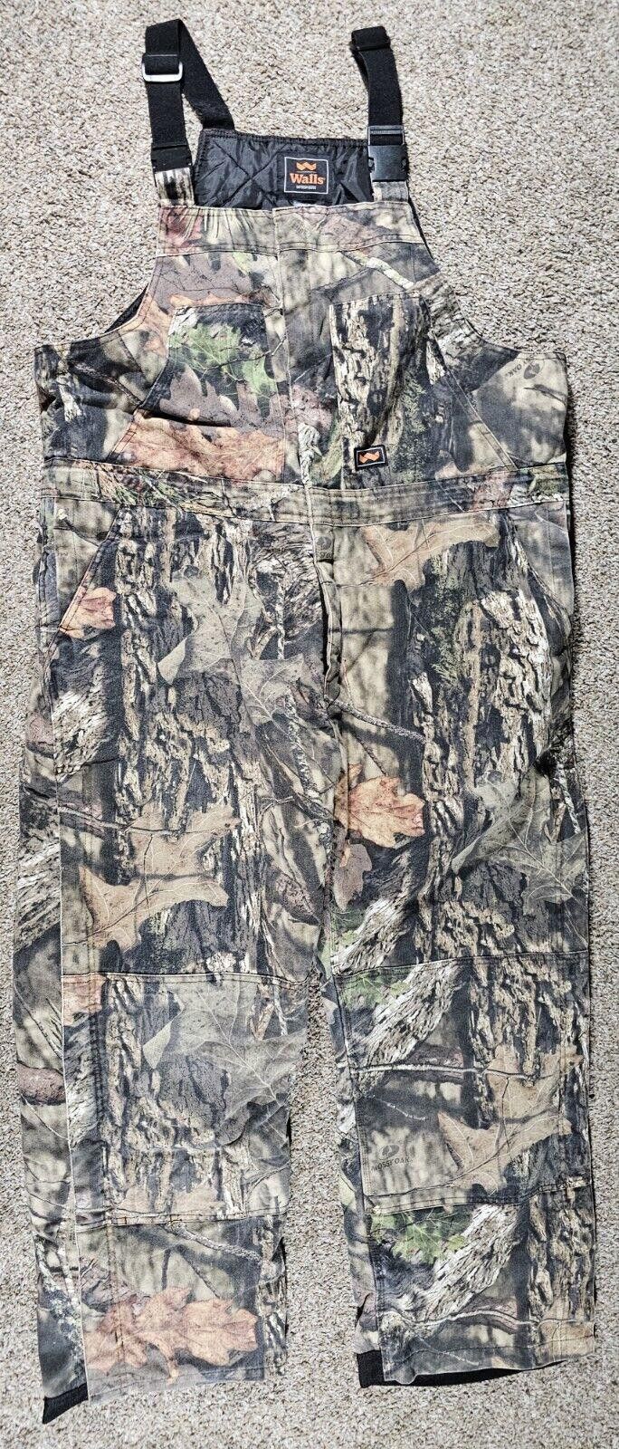 Walls Walls Outdoor Goods MossyOak XL Insulated camo bibs Zip Legs Size ONE SIZE - 1 Thumbnail