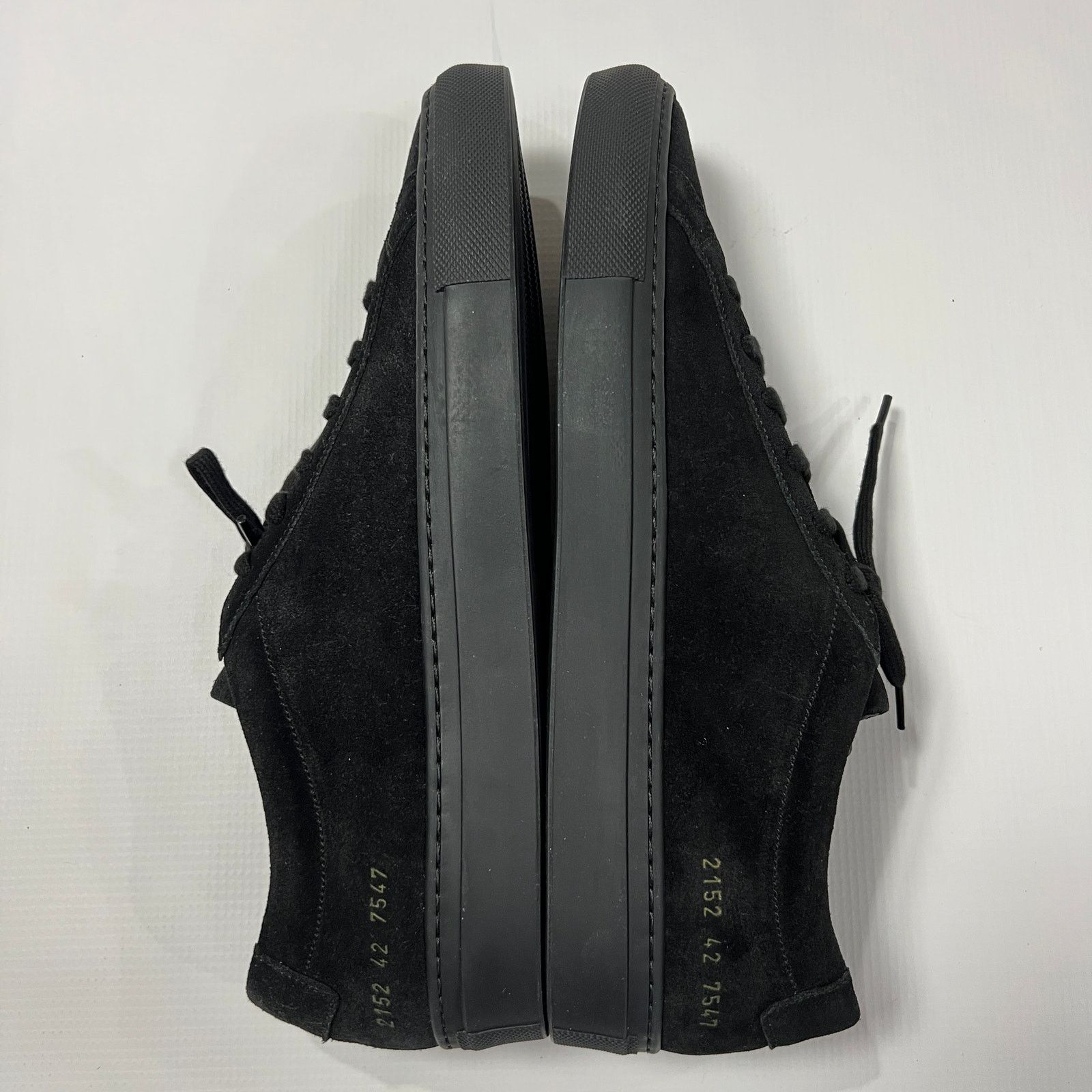 Common Projects Common Projects Achilles Low Black Suede Sneakers EU42 Size US 9 / EU 42 - 9 Thumbnail