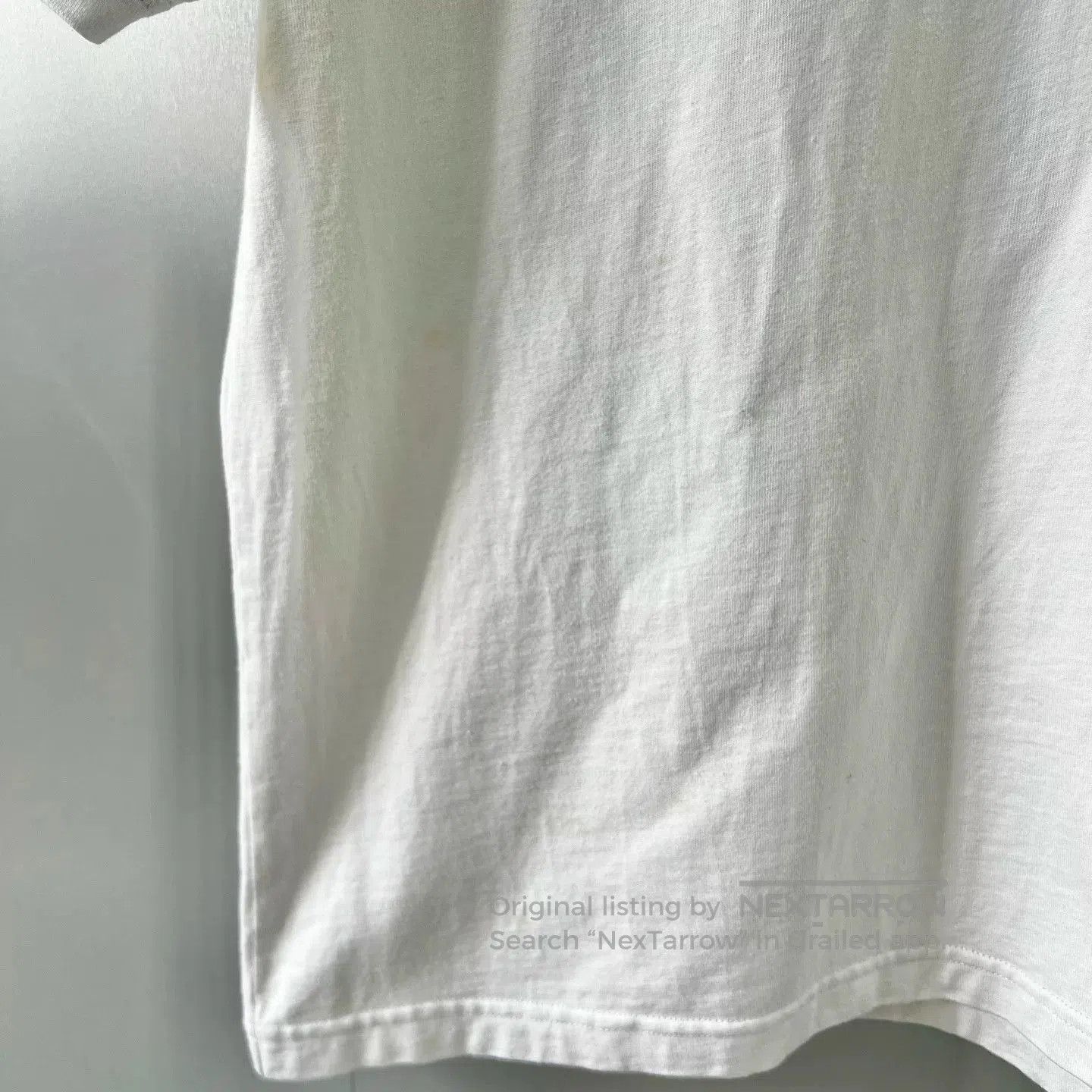 Balenciaga Balenciaga White Blue Short Sleeve T-shirt. Size US S / EU 44-46 / 1 - 5 Thumbnail