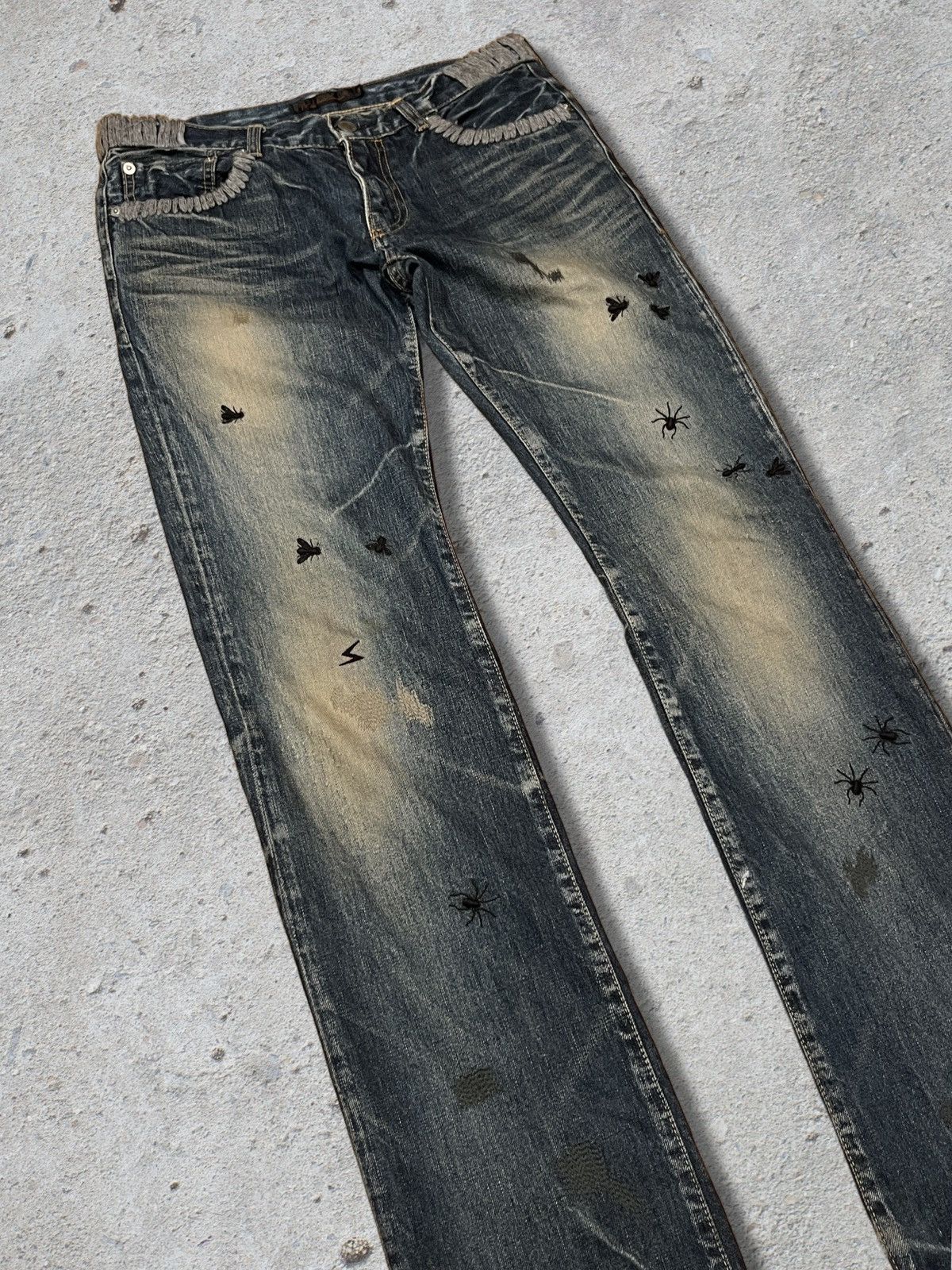 Undercover Undercover AW06 Bug Denim Size US 30 / EU 46 - 2 Thumbnail