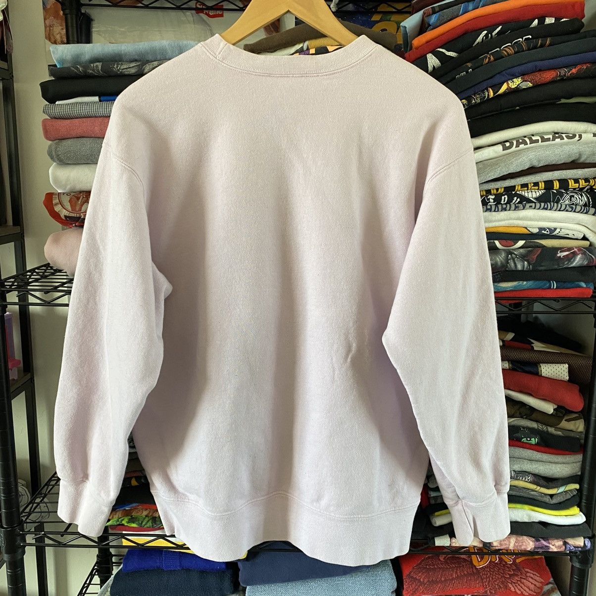 Hysteric Glamour × Supreme Supreme Hysteric Glamour Crewneck Sweatshirt Light Pink 2021 Size US S / EU 44-46 / 1 - 4 Thumbnail