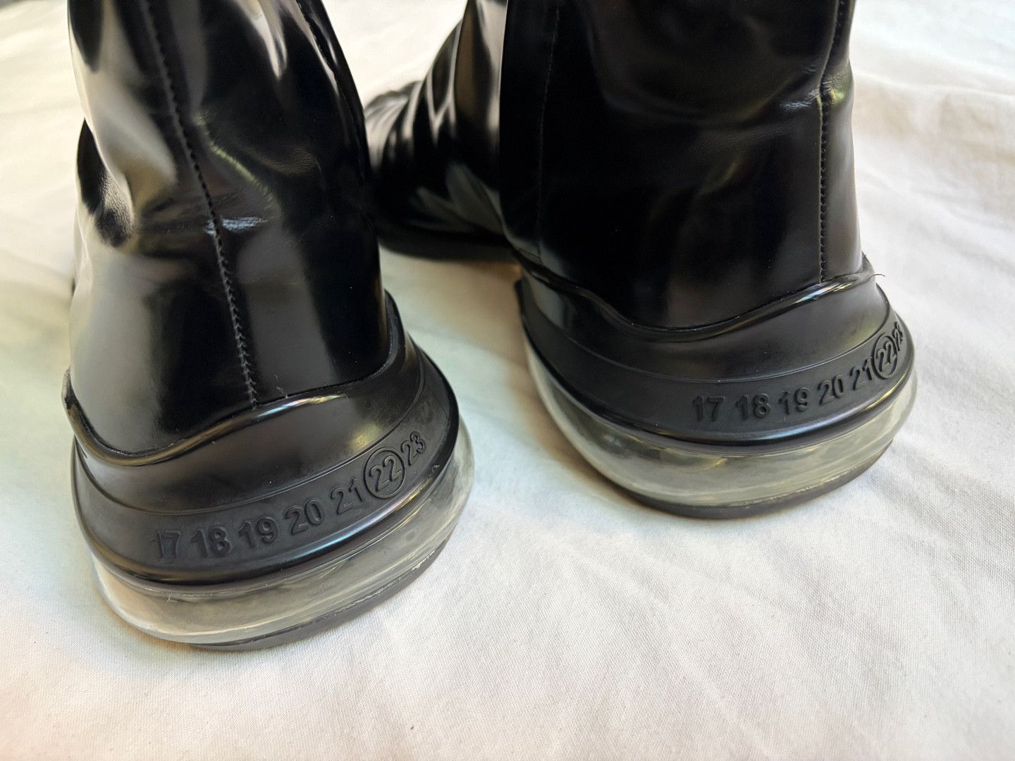 Maison Margiela RARE Maison Margiela Tabi Boots Air Bag Heel Sole MM6 ankle Size US 9 / EU 42 - 6 Thumbnail