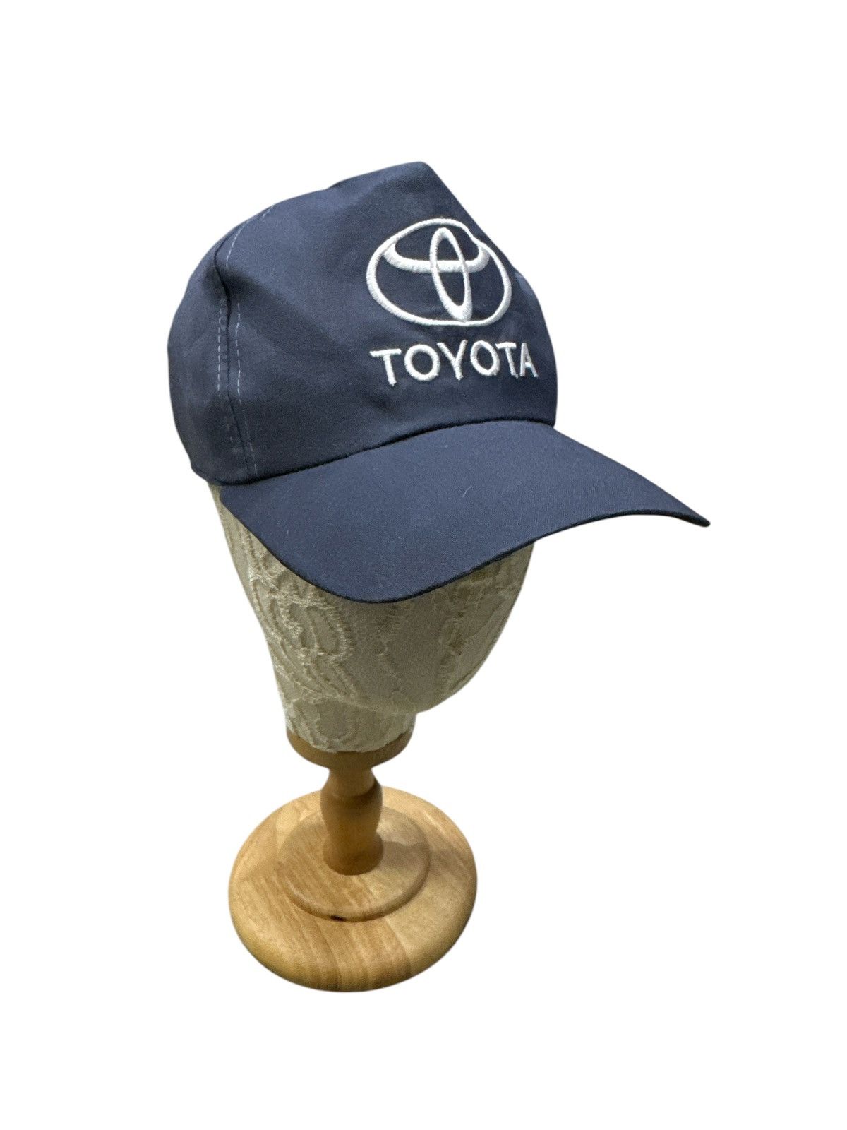 Japanese Brand VINTAGE TOYOTA TOYOPET TECNO HALF TRUCKER CAP HAT Size ONE SIZE - 2 Thumbnail