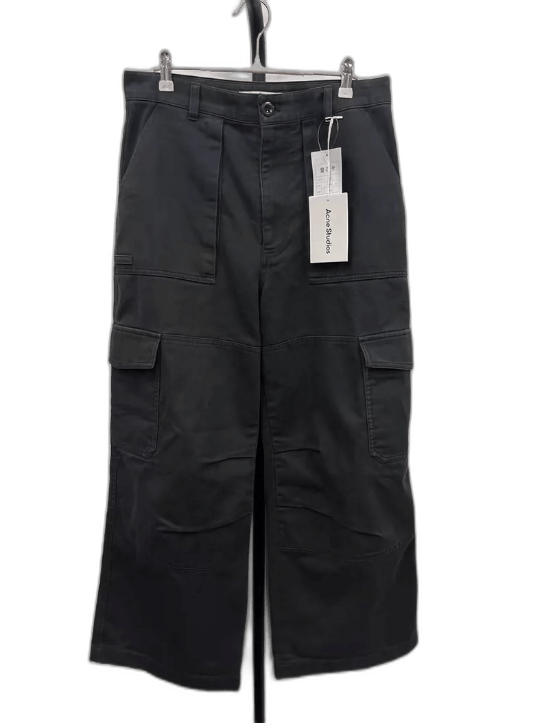 Acne Studios Baggy High-Waist Wide-Leg Jeans-yf