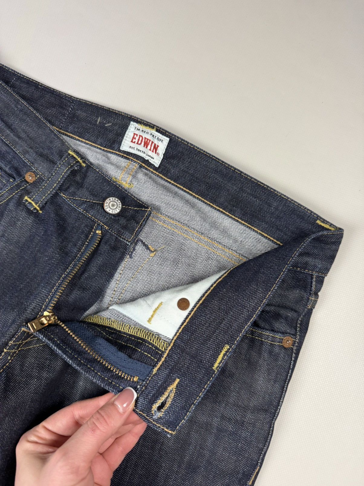 Edwin Edwin ED-77 Slim Men’s Jeans Size 30 X 34 Size US 30 / EU 46 - 11 Thumbnail