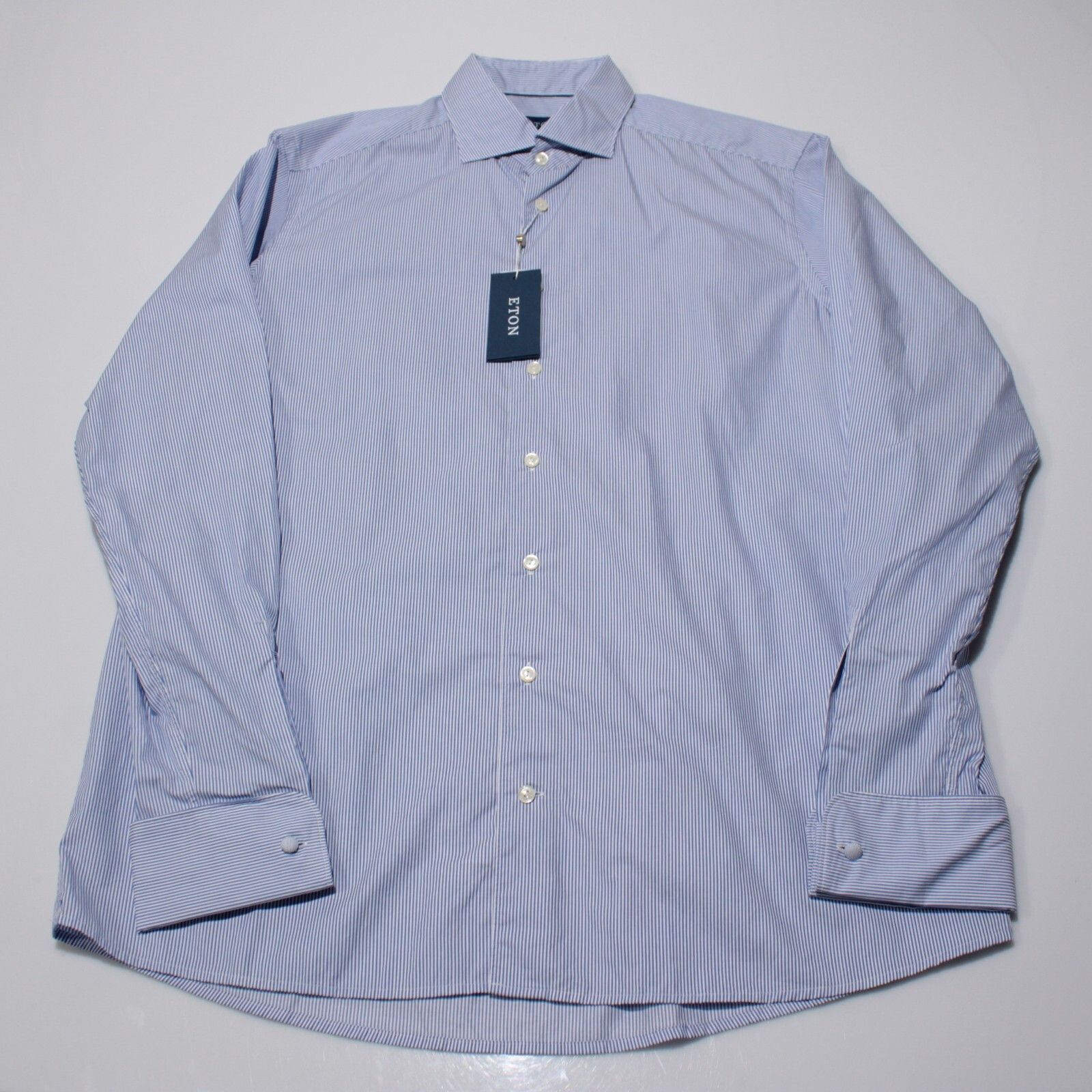 Eton Eton New with tags Shirt Size XL US In Blue Size US XL / EU 56 / 4 - 3 Thumbnail