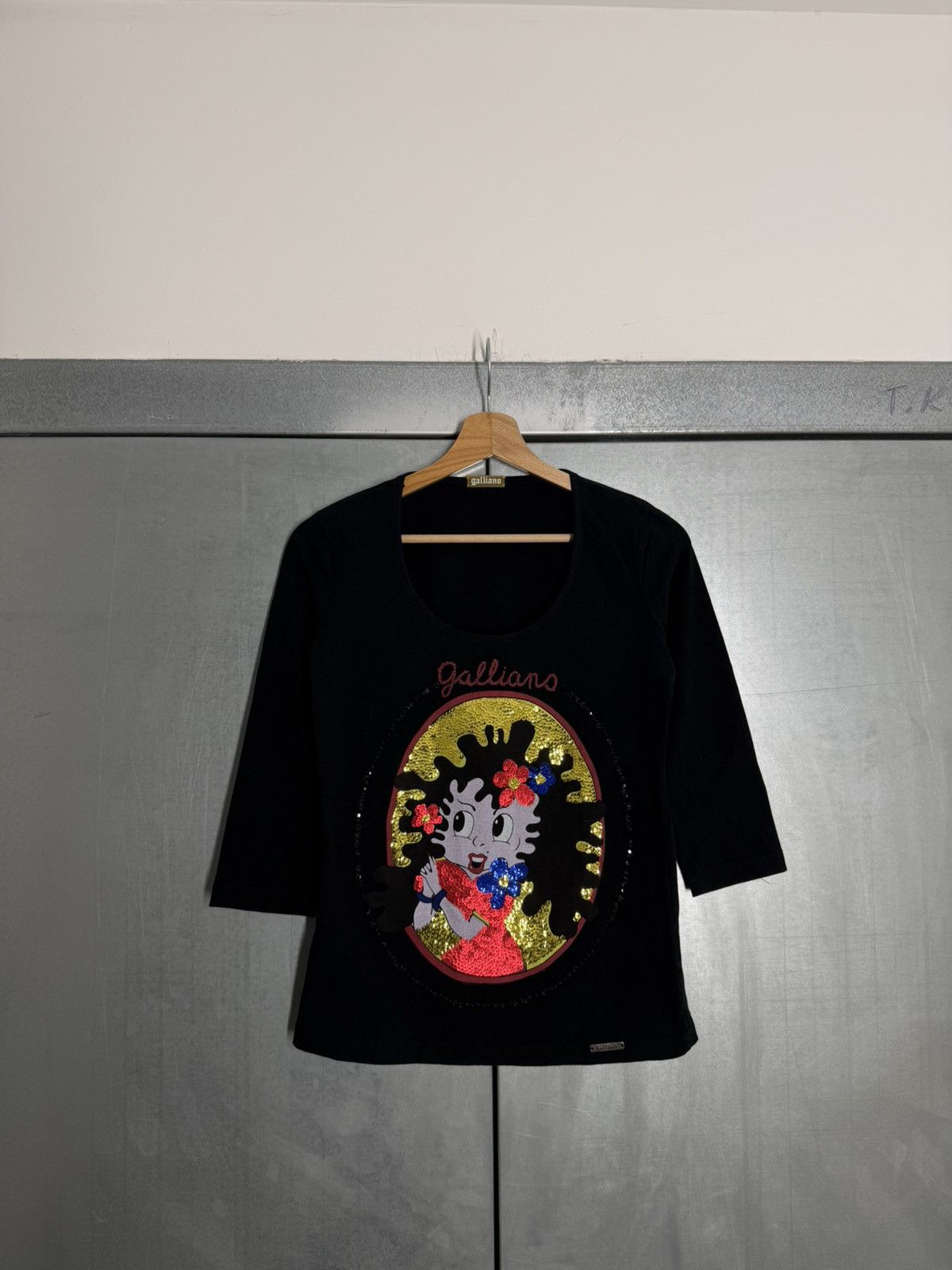 John Galliano Vintage 00s John Galliano Betty Boop 3/4 Sleeve Length Size XS / US 0-2 / IT 36-38 - 1 Thumbnail