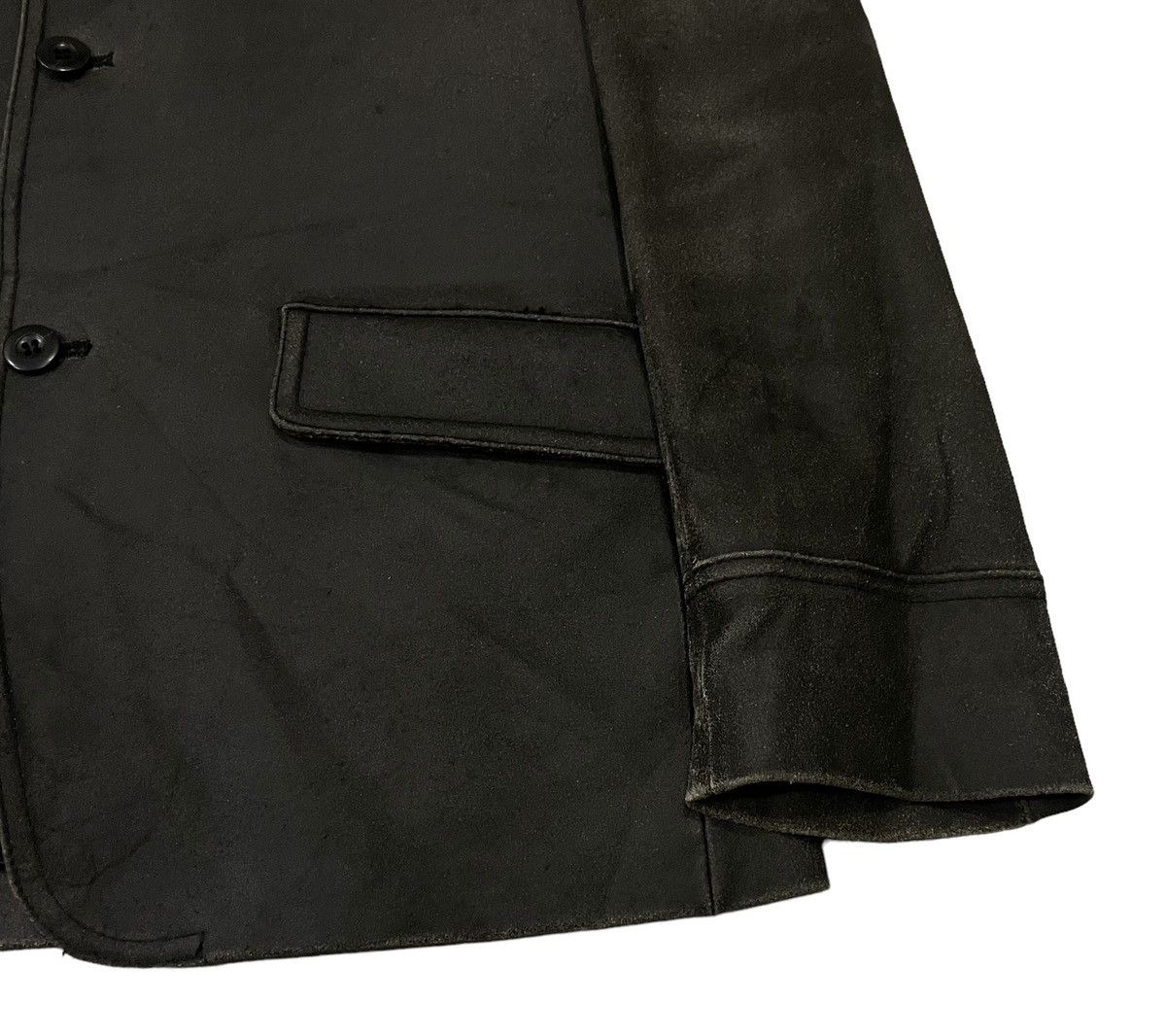 PPFM Vintage PPFM Cowhide Leather Buttons Jacket Size US L / EU 52-54 / 3 - 3 Thumbnail