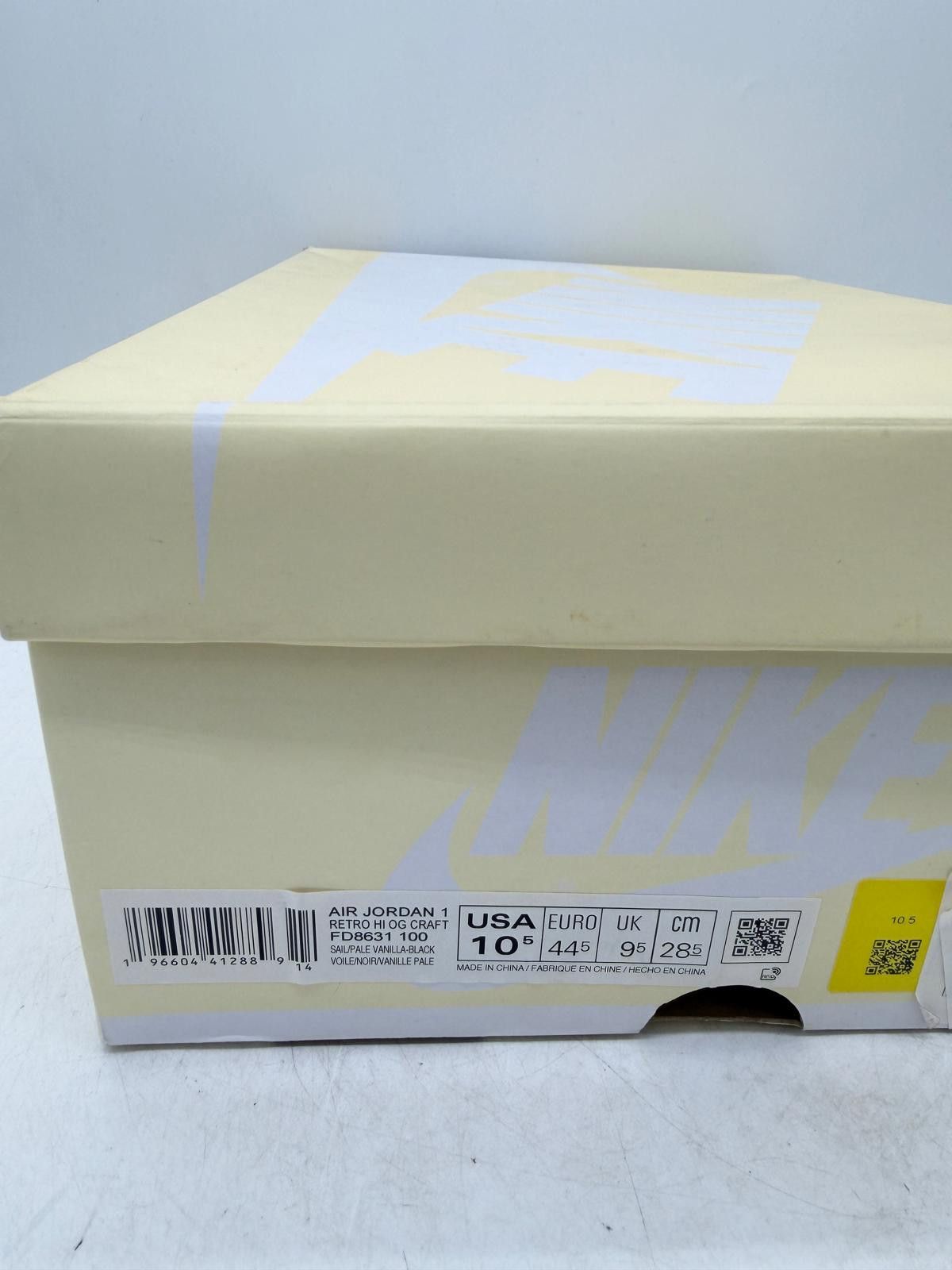 Nike Used AJ1 Retro High OG Craft 'Vibrations of Naija' Sz 10.5M Size US 10.5 / EU 43-44 - 9 Thumbnail