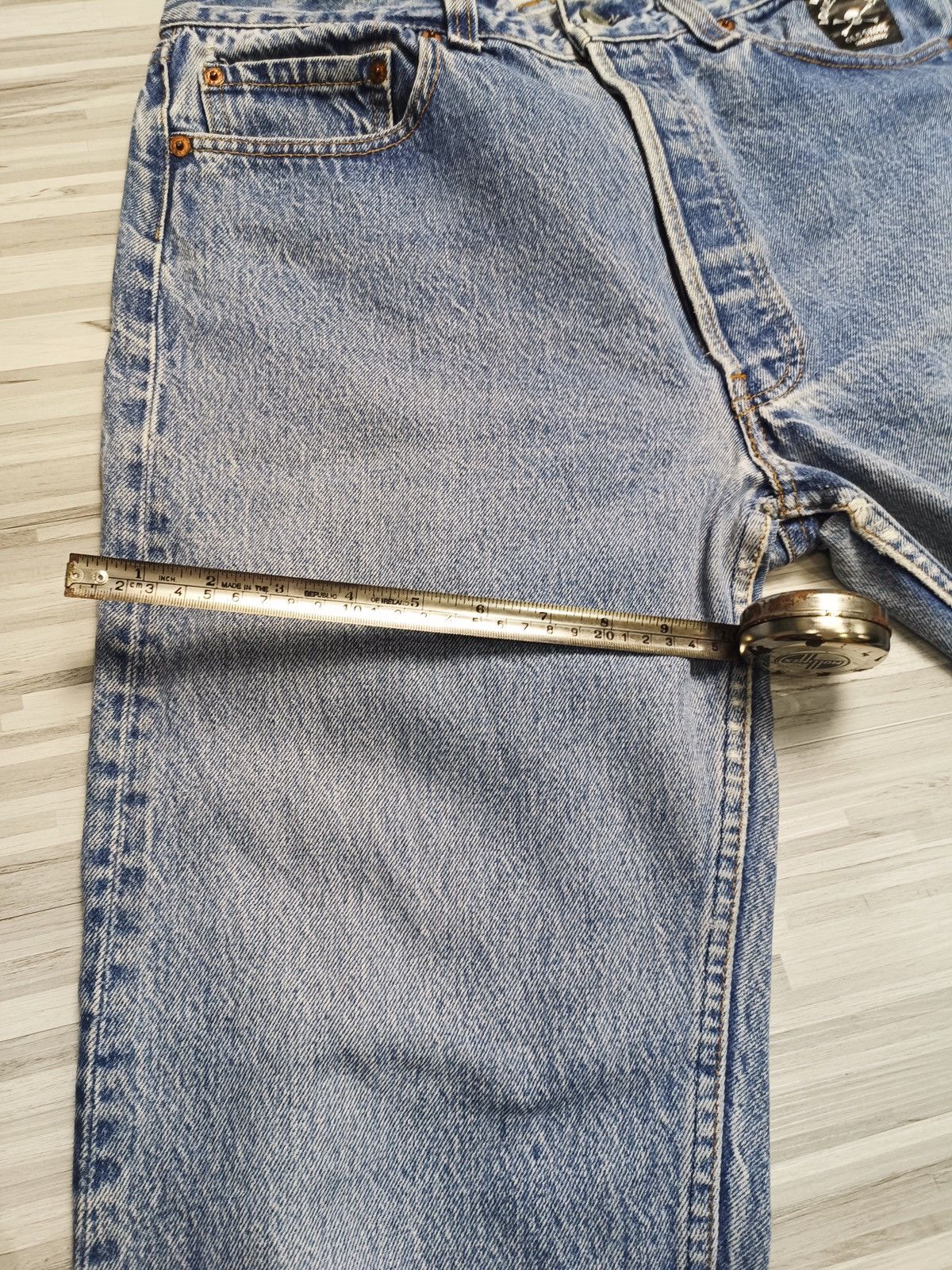 Japanese Brand × Jean × Vintage SUPERLOVERS jeans skull print Size US 32 / EU 48 - 16 Thumbnail