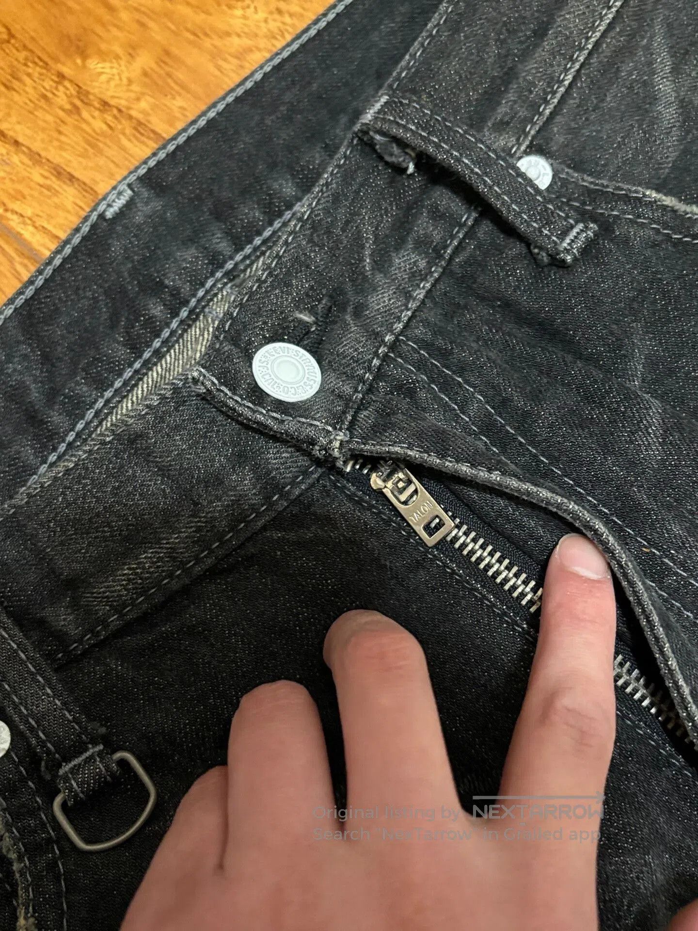 Levi's LEVIS FENOM 505 Heavy Washed Jeans. Size US 28 / EU 44 - 6 Thumbnail