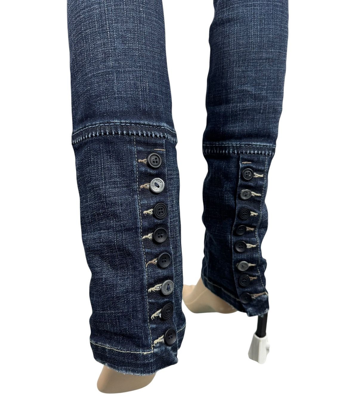 Marithe + Francois Girbaud × Vintage Marithe Francois Girbaud Biker Jeans Vintage size 27 IT42 Size 27" / US 4 / IT 40 - 12 Thumbnail