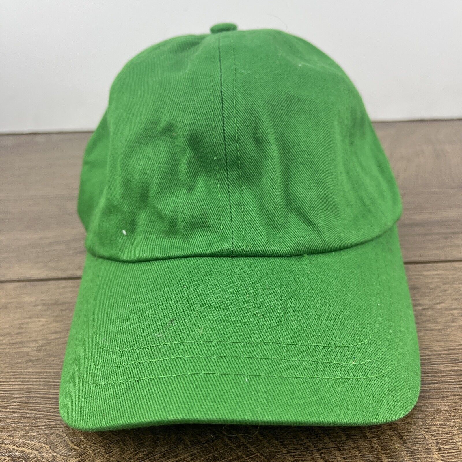 Other Green Baseball Cap Green Hat Adjustable Adult Size Hat Green Size ONE SIZE - 5 Thumbnail