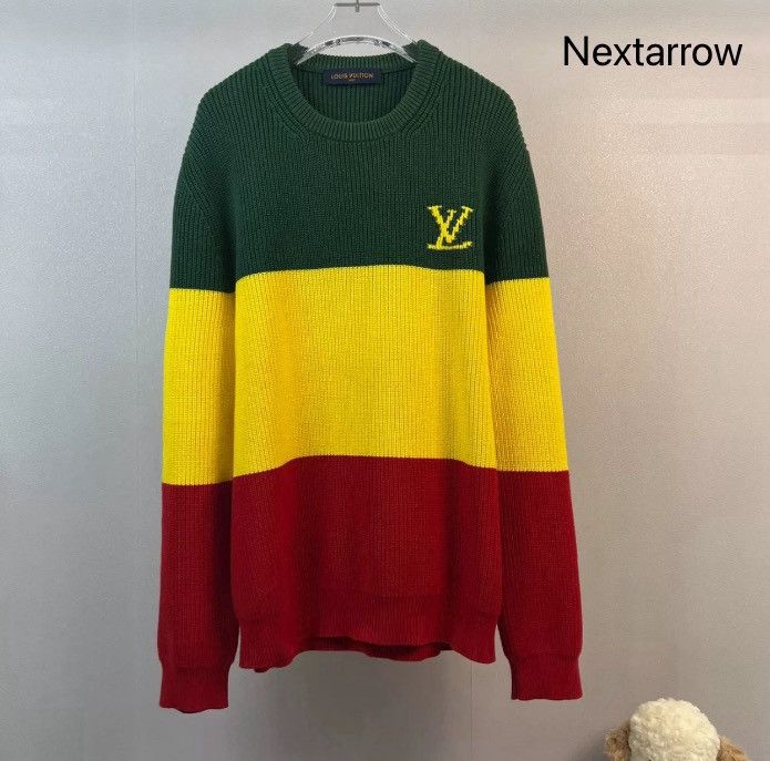 Louis Vuitton LOUIS VUITTON Sleeve Sweater2412-Nextarrow Size US XL / EU 56 / 4 - 1 Thumbnail