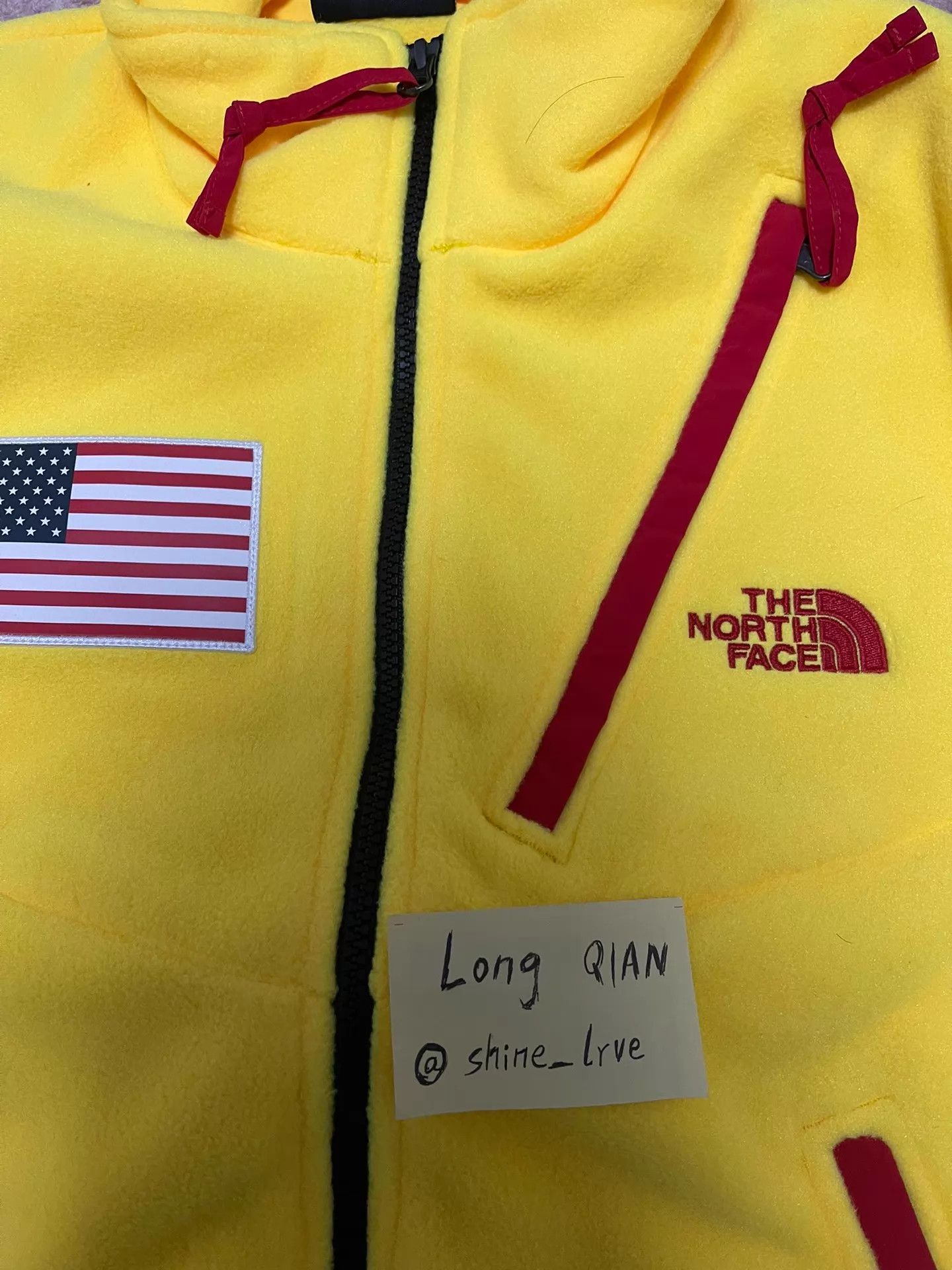 Supreme Supreme x TNF Flag Yellow Fleece Jacket M Size US M / EU 48-50 / 2 - 4 Thumbnail