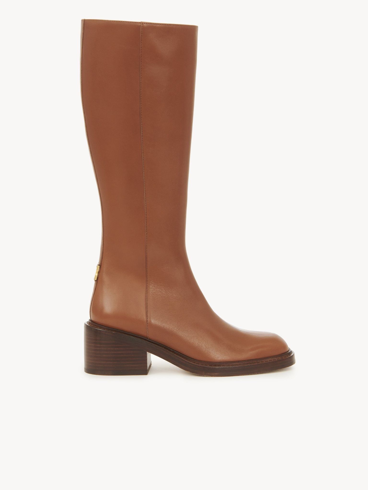 Chloe oc11z0525 Marcie Heeled Boots in Brown Size US 7 / IT 37 - 1 Thumbnail