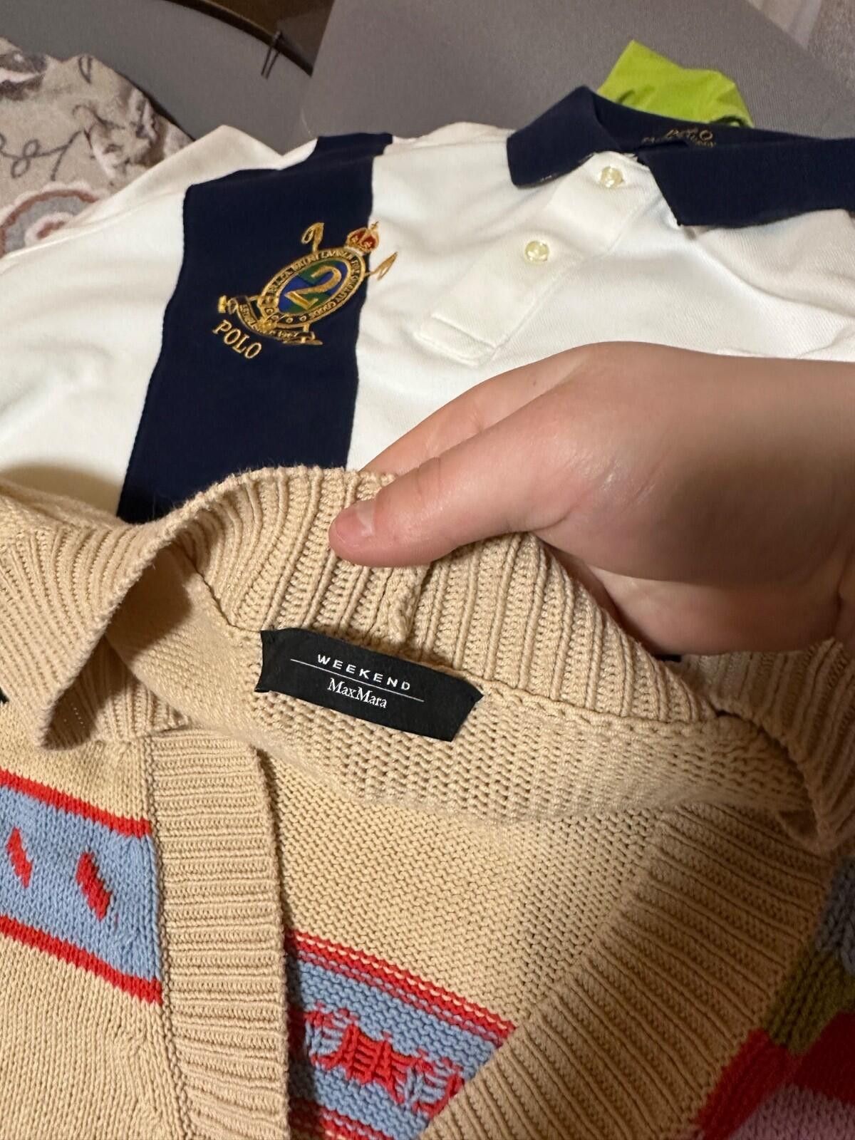 Other Cardigan Weekend Max Mara ALCAZAR Beige Sz L Size L / US 10 / IT 46 - 7 Thumbnail