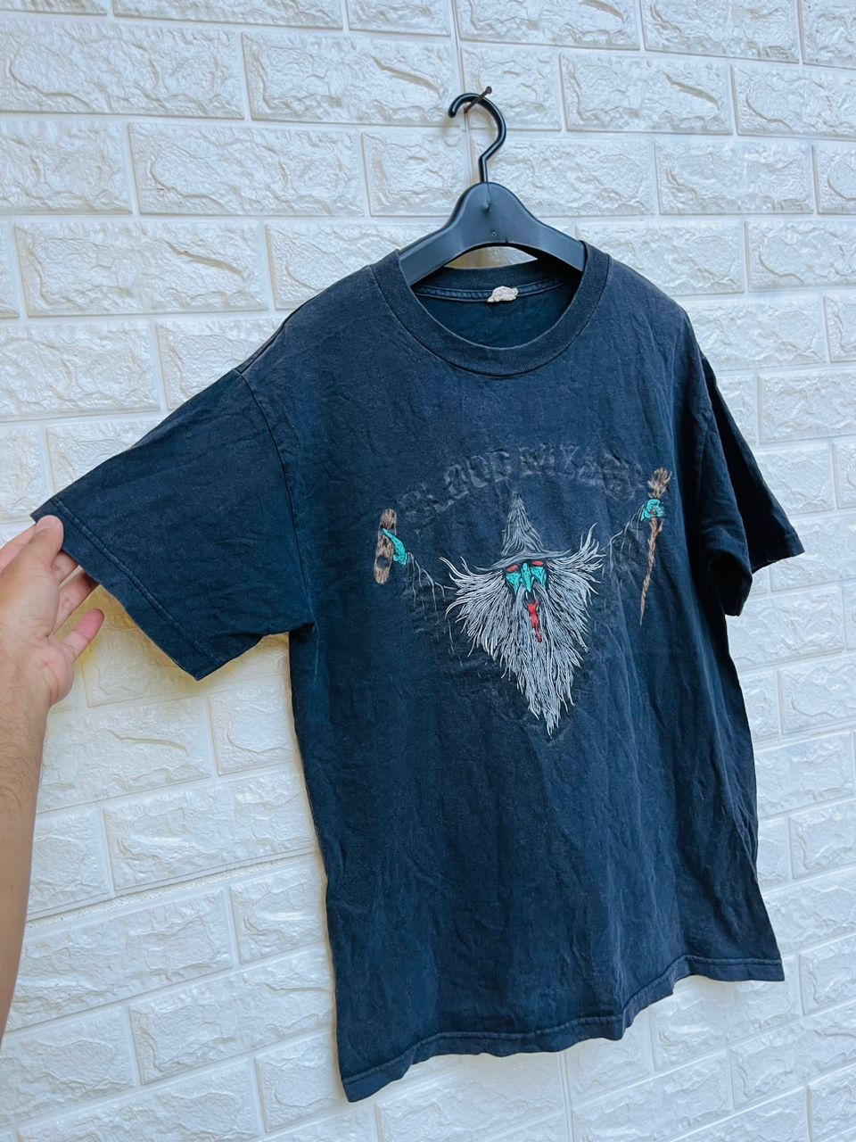 Japanese Brand × Vintage Vintage Blood Wizard Skateboading Streetwear Fashion Style Size US M / EU 48-50 / 2 - 3 Thumbnail