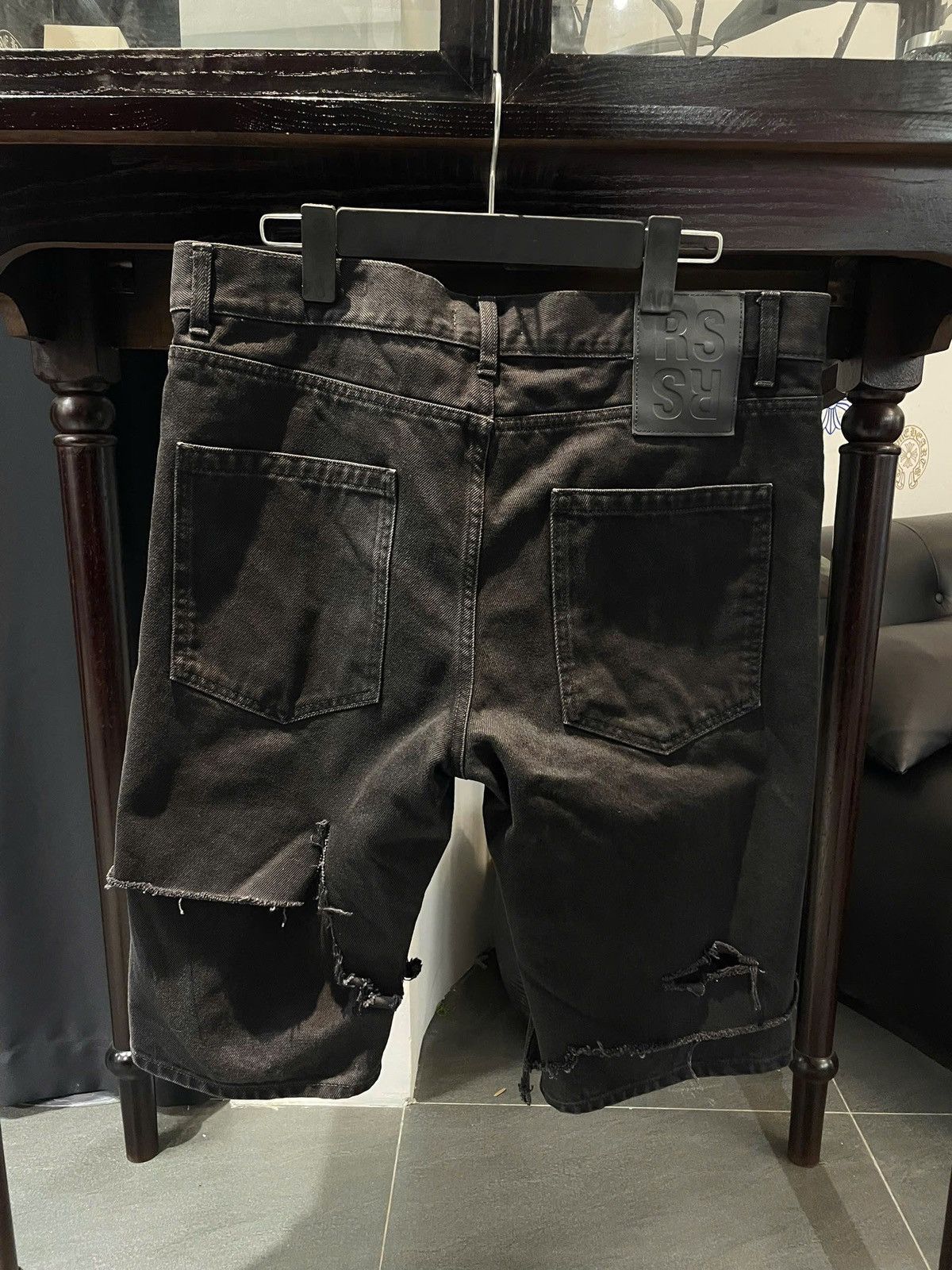 Raf Simons Raf Simons Denim Shorts Size US 34 / EU 50 - 2 Thumbnail