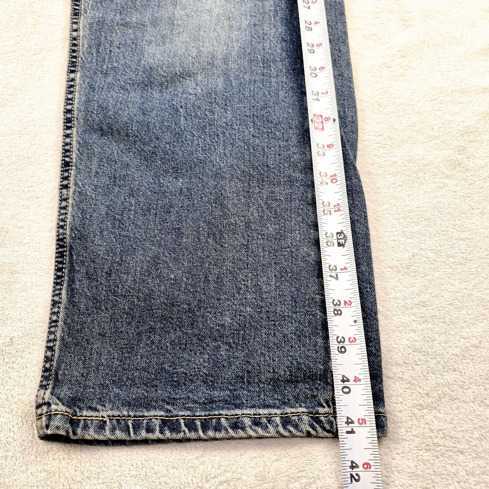 Levi's NEW Levis 505 Men's Dark Blue Stretch Fit Denim Jeans40x30 Size US 40 / EU 56 - 2 Thumbnail