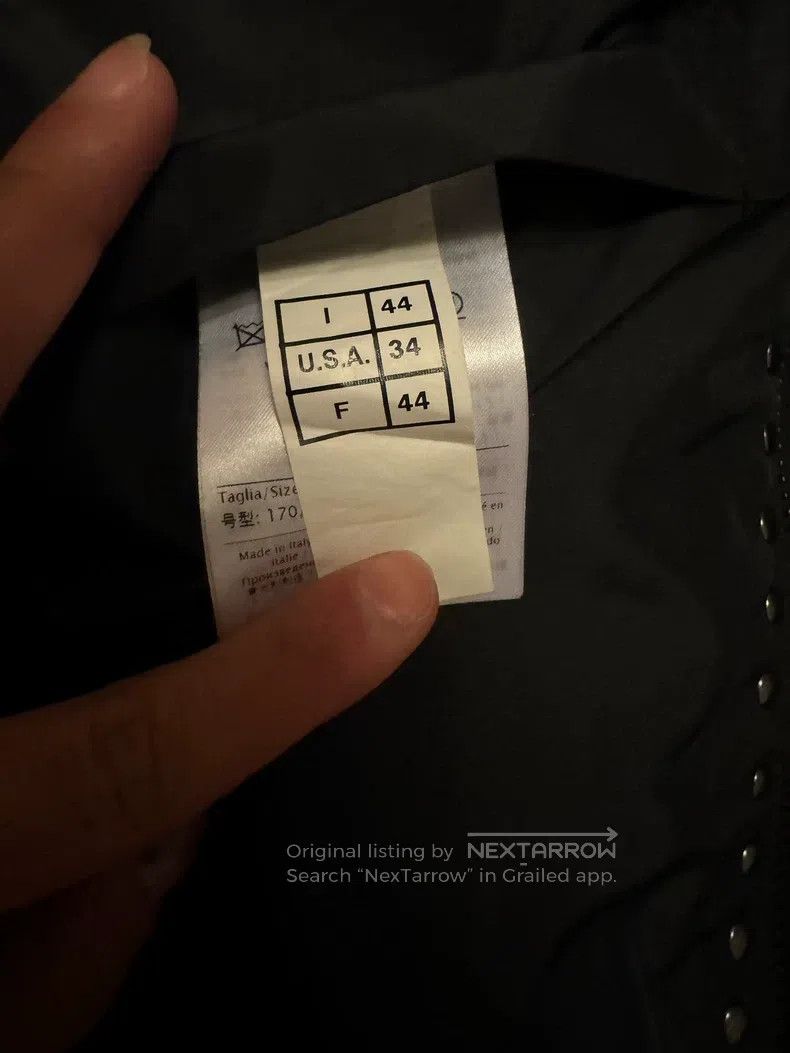 Valentino Valentino Nylon studded bomber jacket jacket Size US XS / EU 42 / 0 - 4 Thumbnail