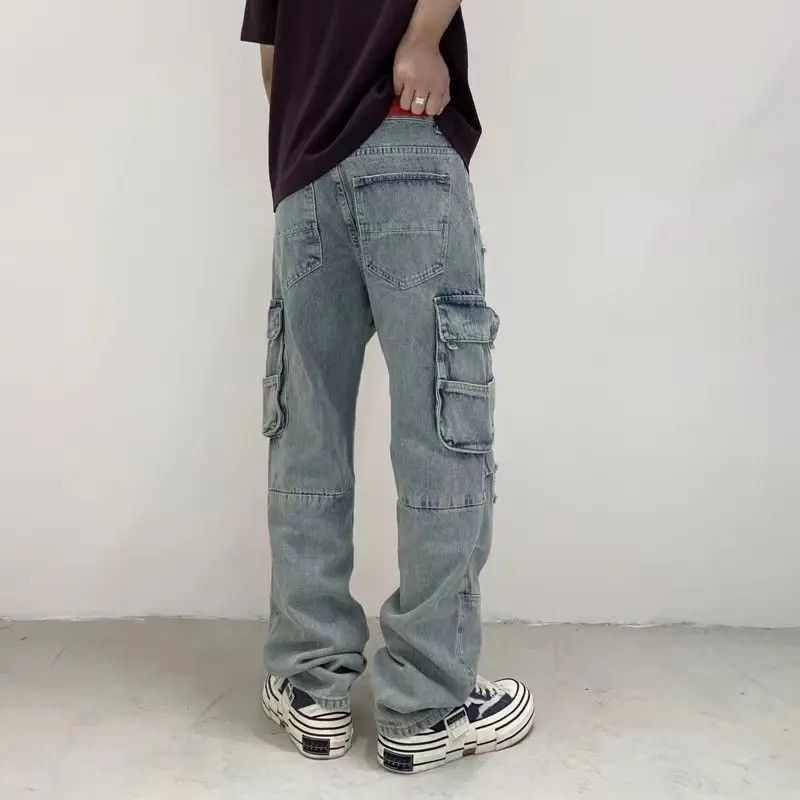 Other Multi-pocket hole high-end heavy washing loose tide Size US 28 / EU 44 - 4 Thumbnail