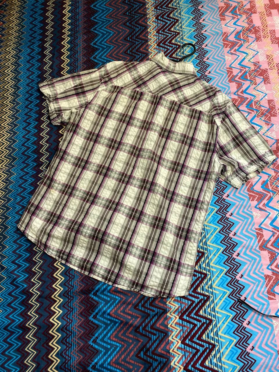 Alpinestars × Vintage 💀Men’s Vintage Shirt Button Up Striped Tee💀 Size US XL / EU 56 / 4 - 4 Thumbnail
