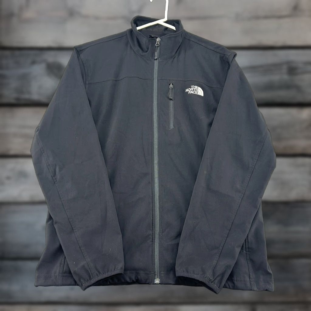 The North Face **The North Face Men's Windbreaker Jacket L Black Regular Fit** The North Face Men's Windbreaker Jacket L Black Regular Fit Size US L / EU 52-54 / 3 - 1 Thumbnail