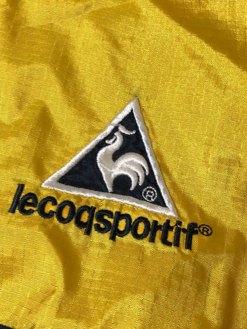 Le Coq Sportif × Vintage Vintage Le Coq Sportif Nylon Zip Jacket Size US M / EU 48-50 / 2 - 17 Thumbnail