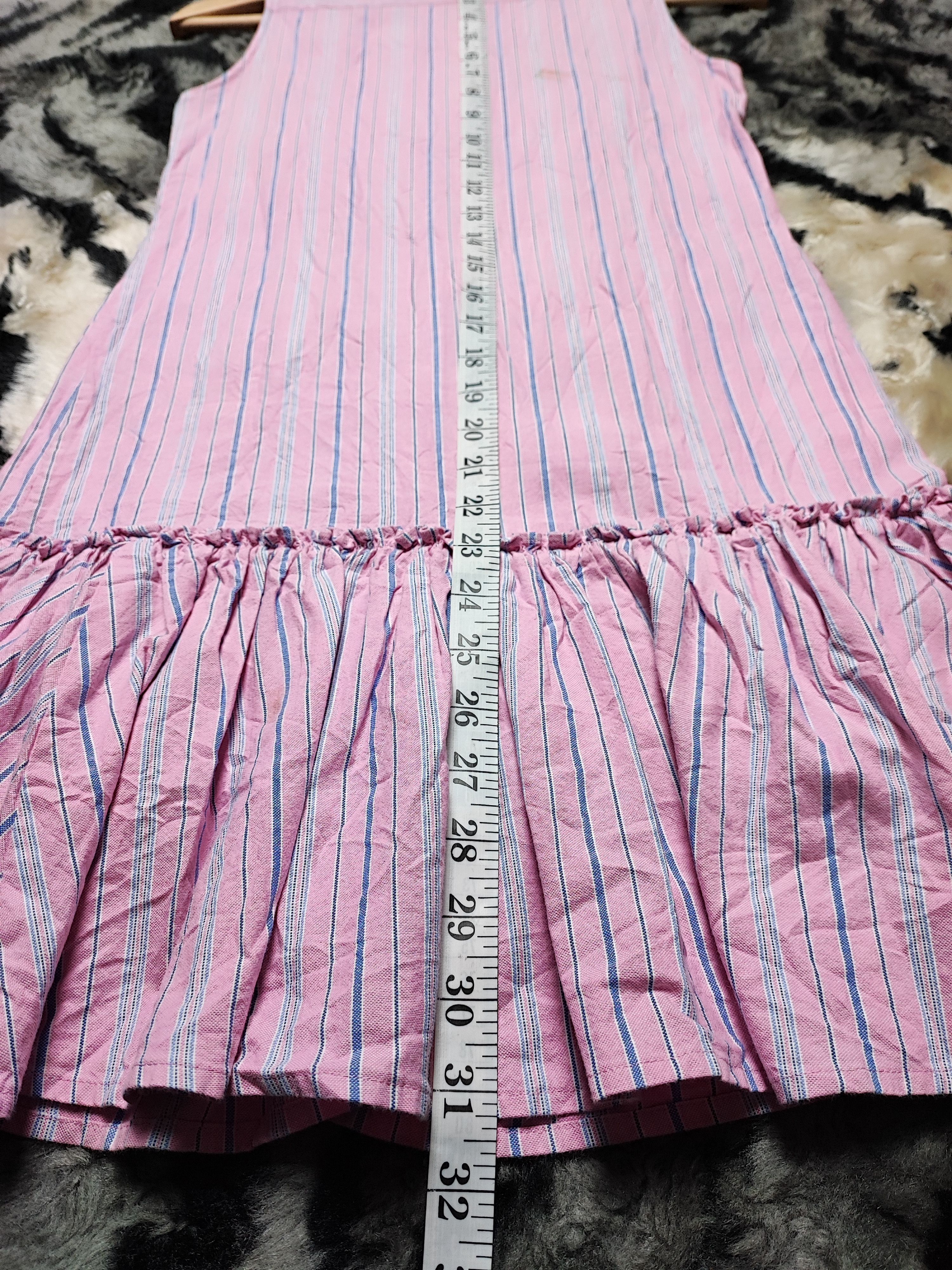 Polo Ralph Lauren MINI DRESS PINK STRIPE Ralph Lauren Size XXS / US 00 / IT 34 - 10 Thumbnail