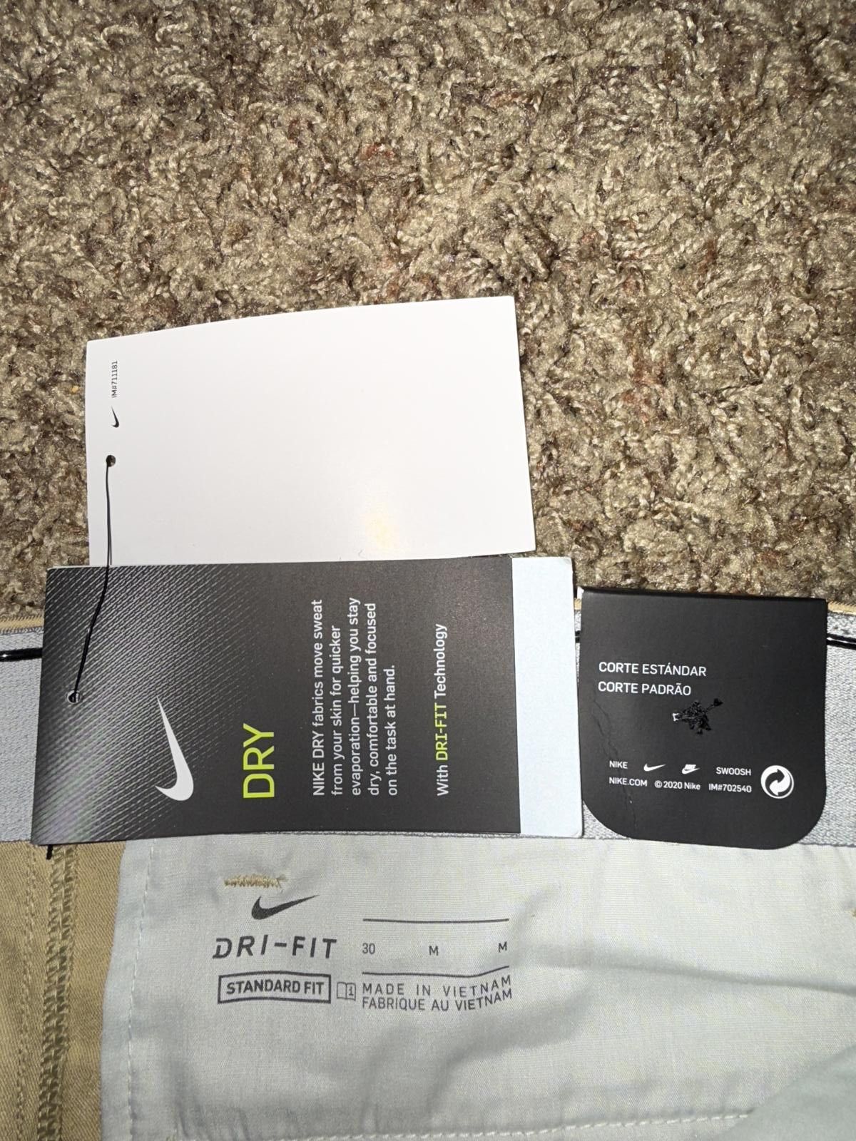 Nike Nike Men's Dri-FIT Uv 10.5" Golf Chino Shorts Size US 30 / EU 46 - 5 Thumbnail