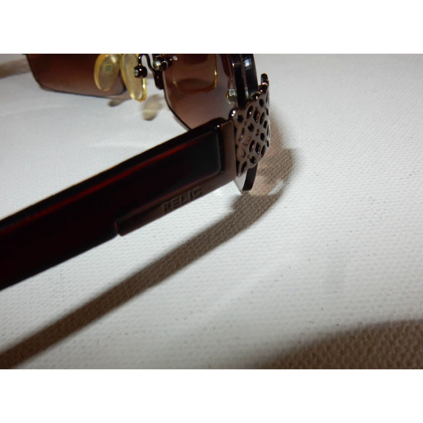 Vintage Relic Women's Sunglasses 58mm Brown Fashion Accessories Retro 200 Size ONE SIZE - 4 Thumbnail