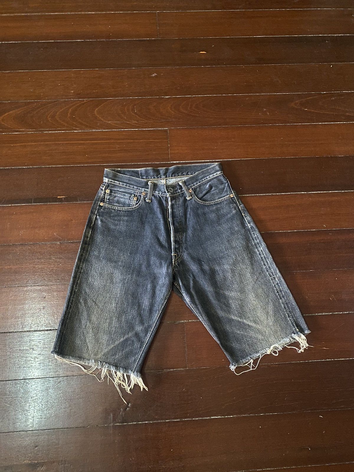 Sugar Cane Neputa Genus No.4 Wanderer by Warehouse Selvedge Jeans short Size US 30 / EU 46 - 1 Thumbnail