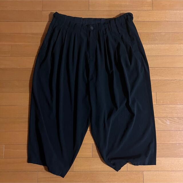 Yohji Yamamoto Yohji Yamamoto Pour Homme SS20 Pleated Tuxedo Sarouel Pants Size US 35 - 7 Thumbnail