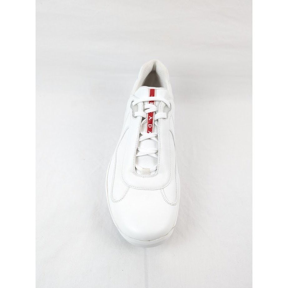 Prada o1rshd1 Cup Low-Top Sneakers in Bianco Size US 10 / EU 43 - 5 Thumbnail