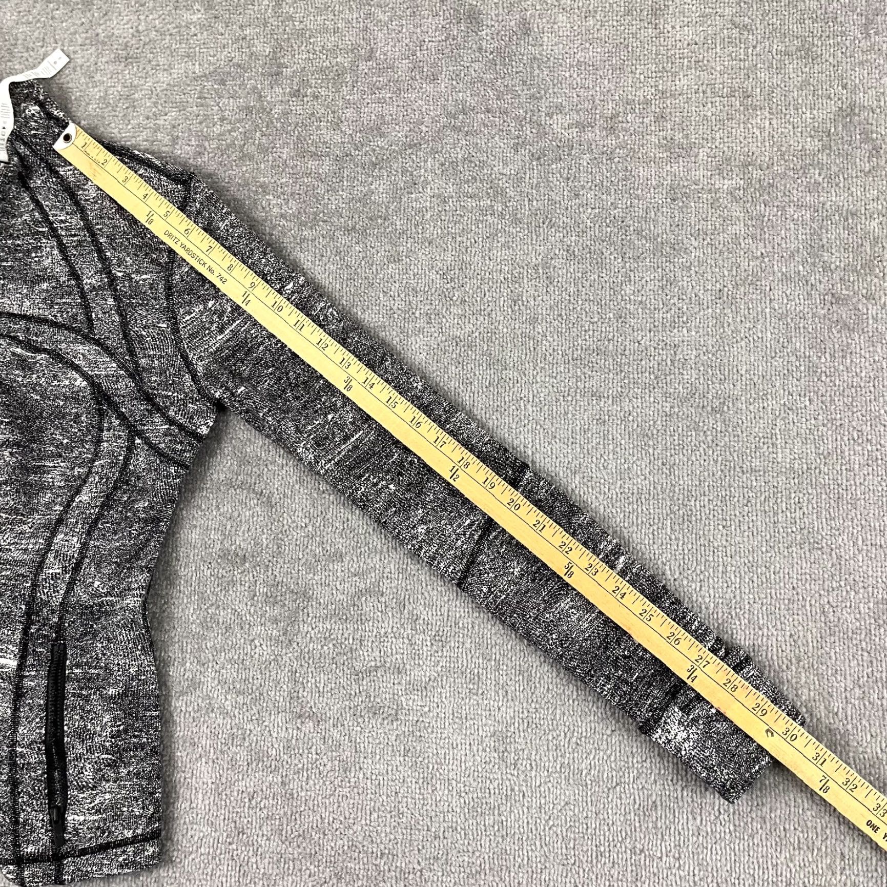 Lululemon VINTAGE Lululemon Define Jacket Womens Size 8 Activewear Gray Nylon Long Sleeve Sports Size M / US 6-8 / IT 42-44 - 7 Thumbnail