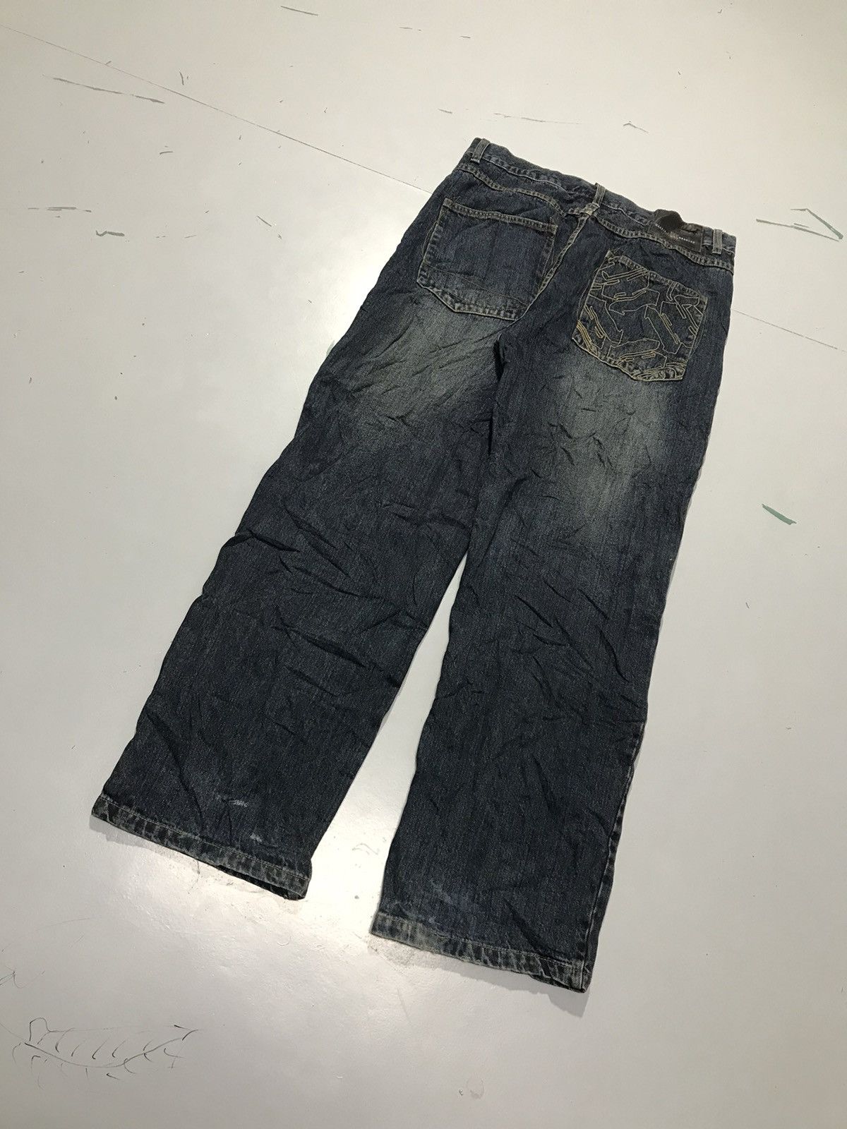 Makaveli Vintage makeveli thread embroidered denim Size US 36 / EU 52 - 8 Thumbnail