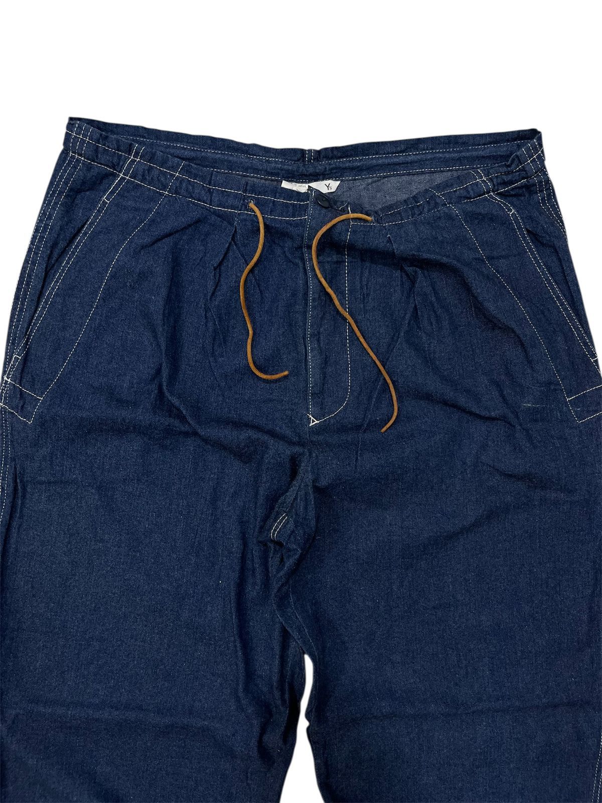 Yohji Yamamoto Y's Yohji yamamoto Baggy Indigo Pants Size US 33 - 7 Thumbnail