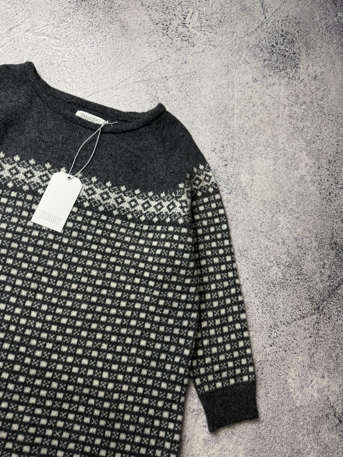 Designer Toast New Wool Dress Sweater Knitwear Women's Size 16 Size XXL / US 16-18 / IT 52-54 - 12 Thumbnail