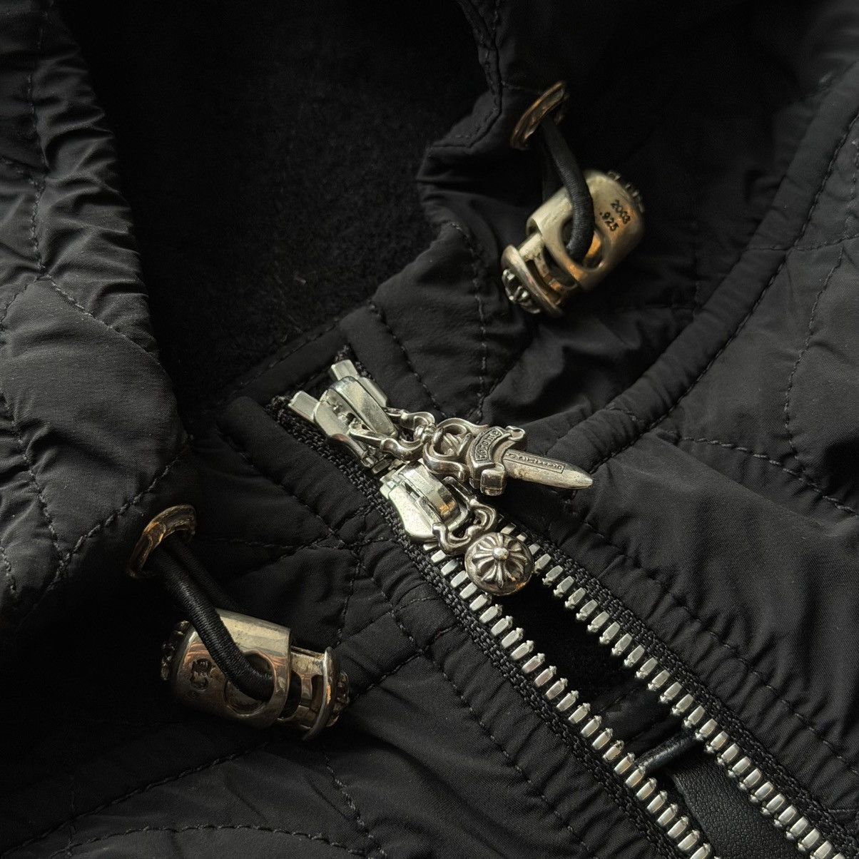 Chrome Hearts Chrome Hearts Nylon Quilted Zip Hooded Tech Jacket Size S / US 4 / IT 40 - 6 Thumbnail