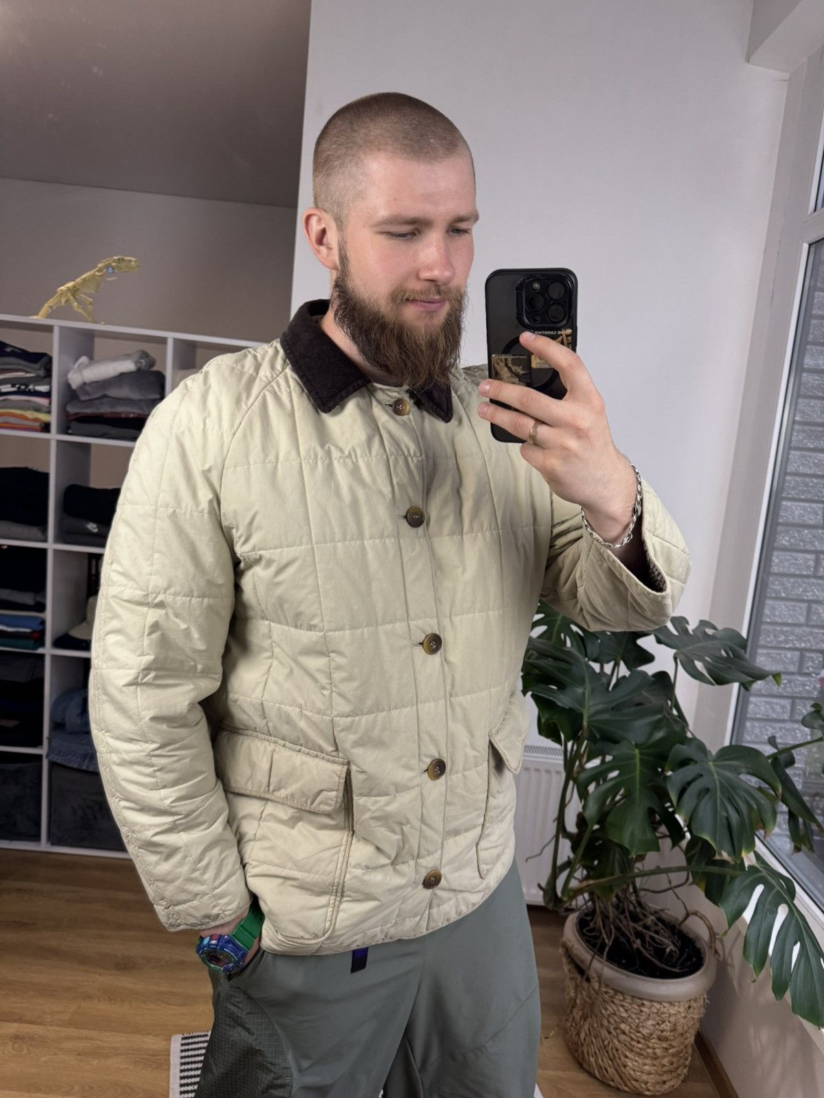 Aquascutum Aquascutum vintage quilted jacket size L-XL Size US L / EU 52-54 / 3 - 12 Thumbnail